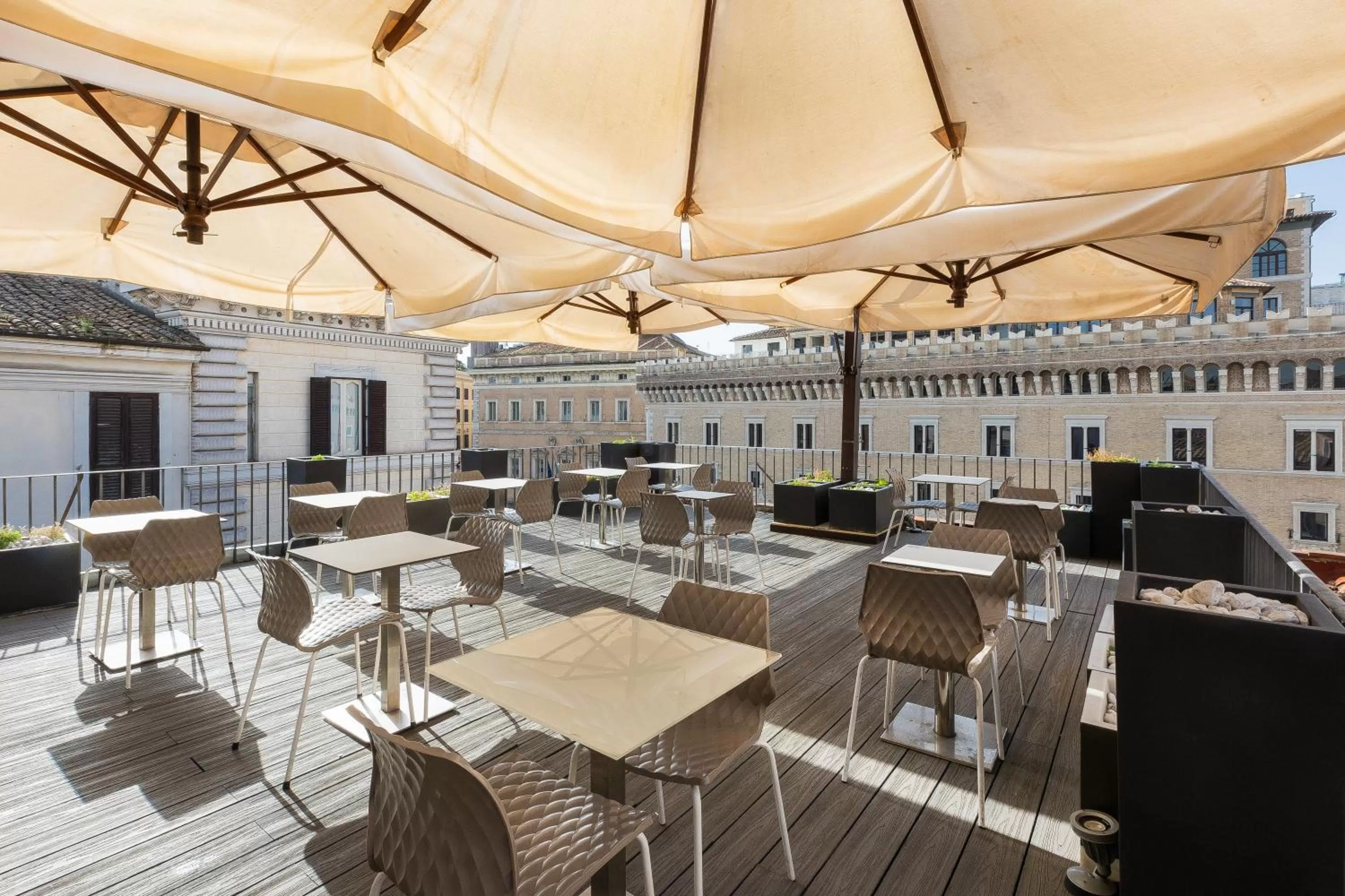 Balcony/Terrace in Hotel Castellino Roma