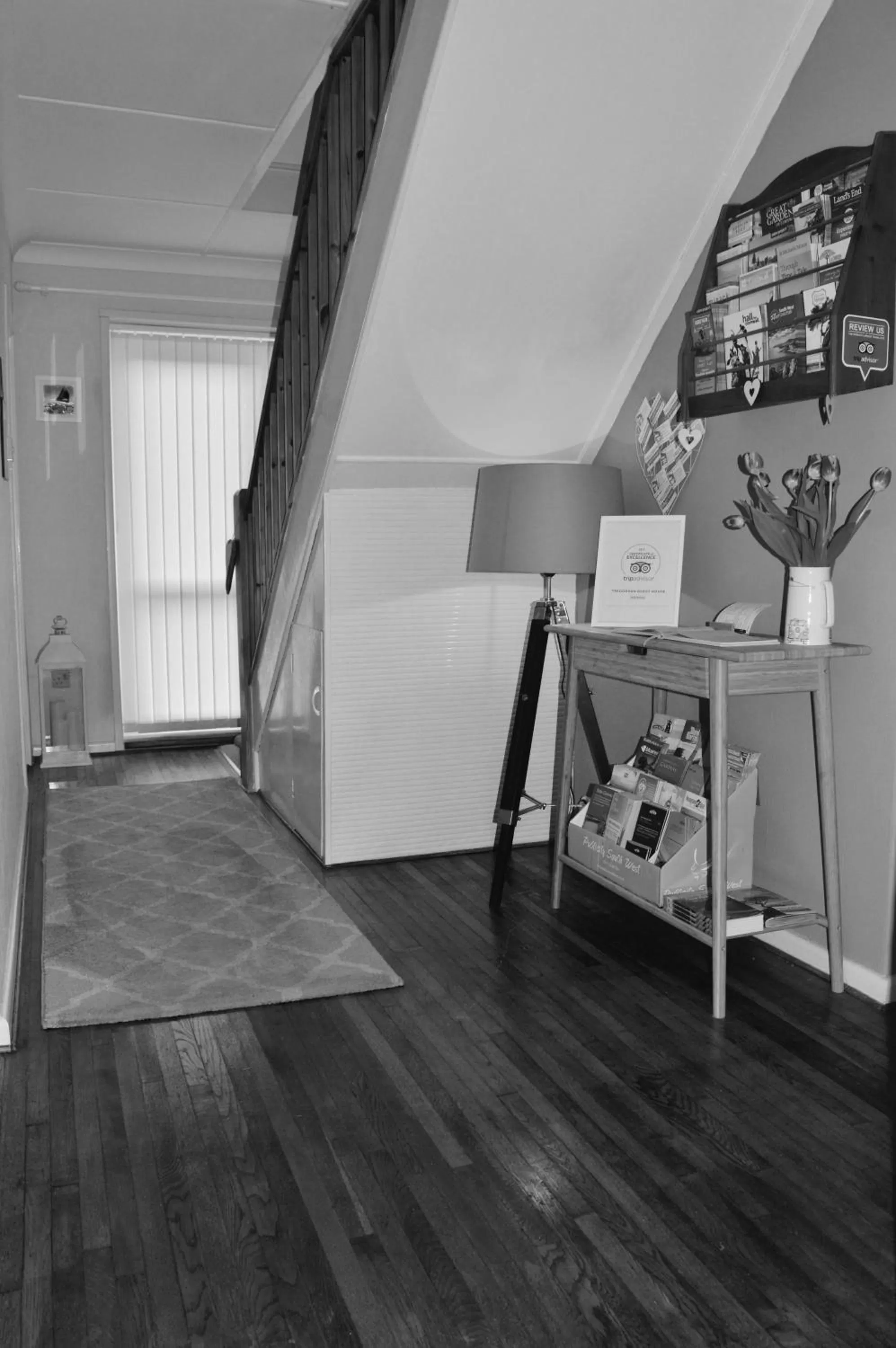 Lobby or reception in Tregorran Guest House Mevagissey