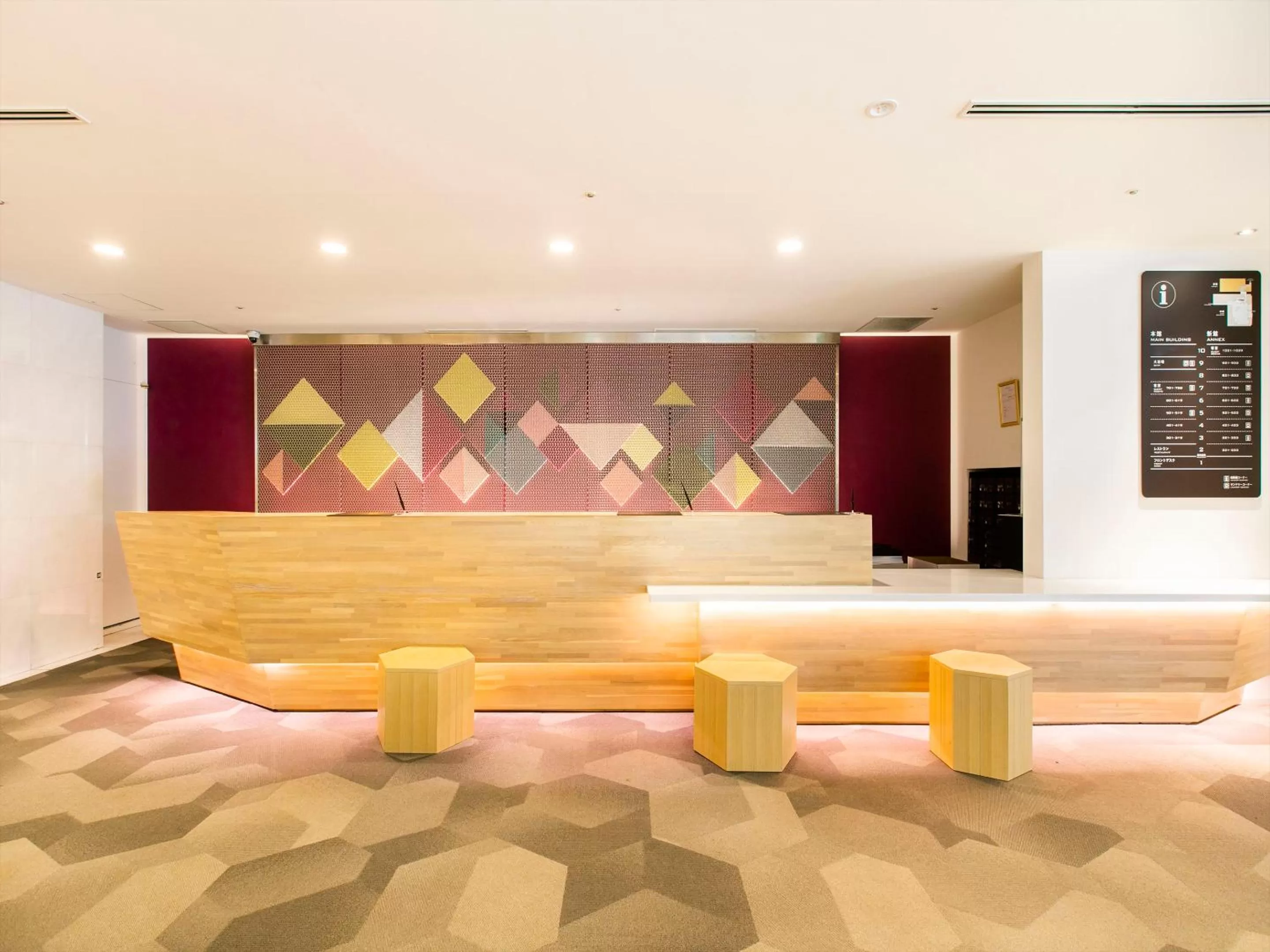 Lobby or reception in Tenza Hotel & SKYSPA at Sapporo Central