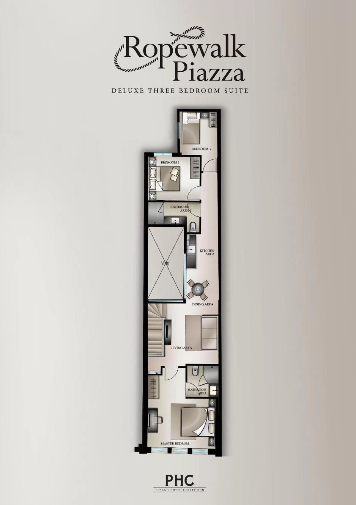 Floor plan in Ropewalk Piazza Hotel Managed by The Ascott Limited