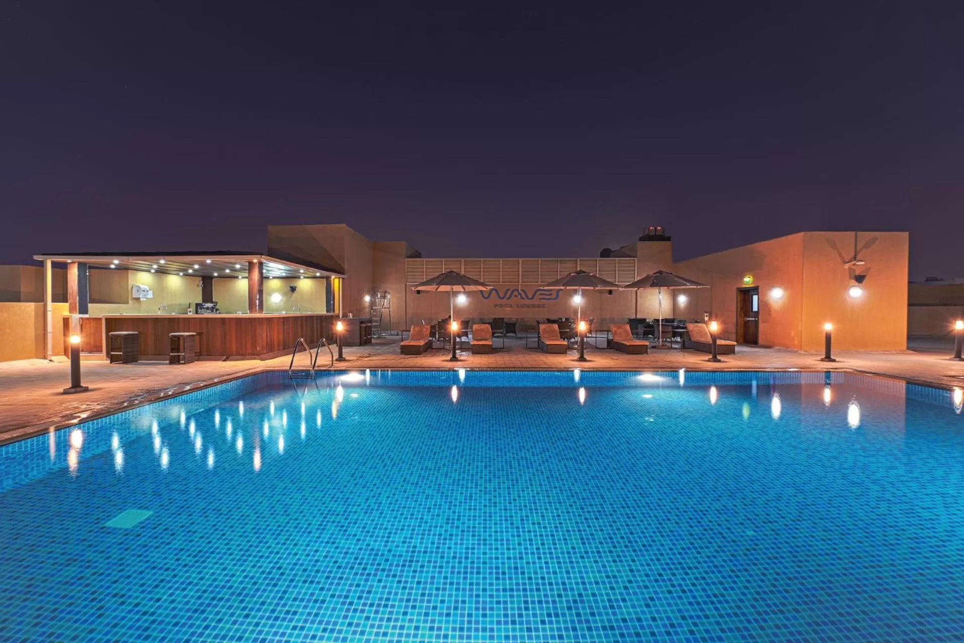 Swimming pool in TIME Asma Hotel