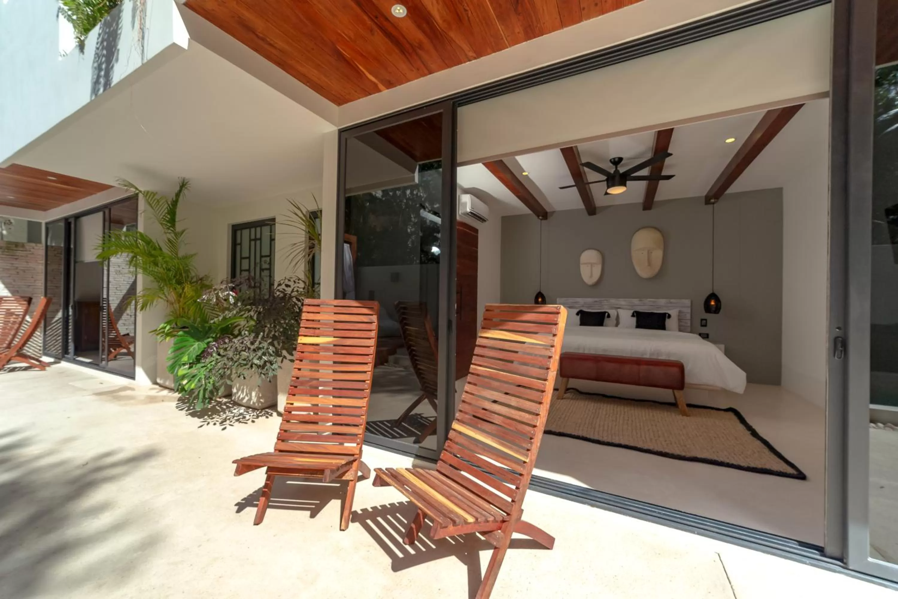 View (from property/room) in BT Rooms Tulum