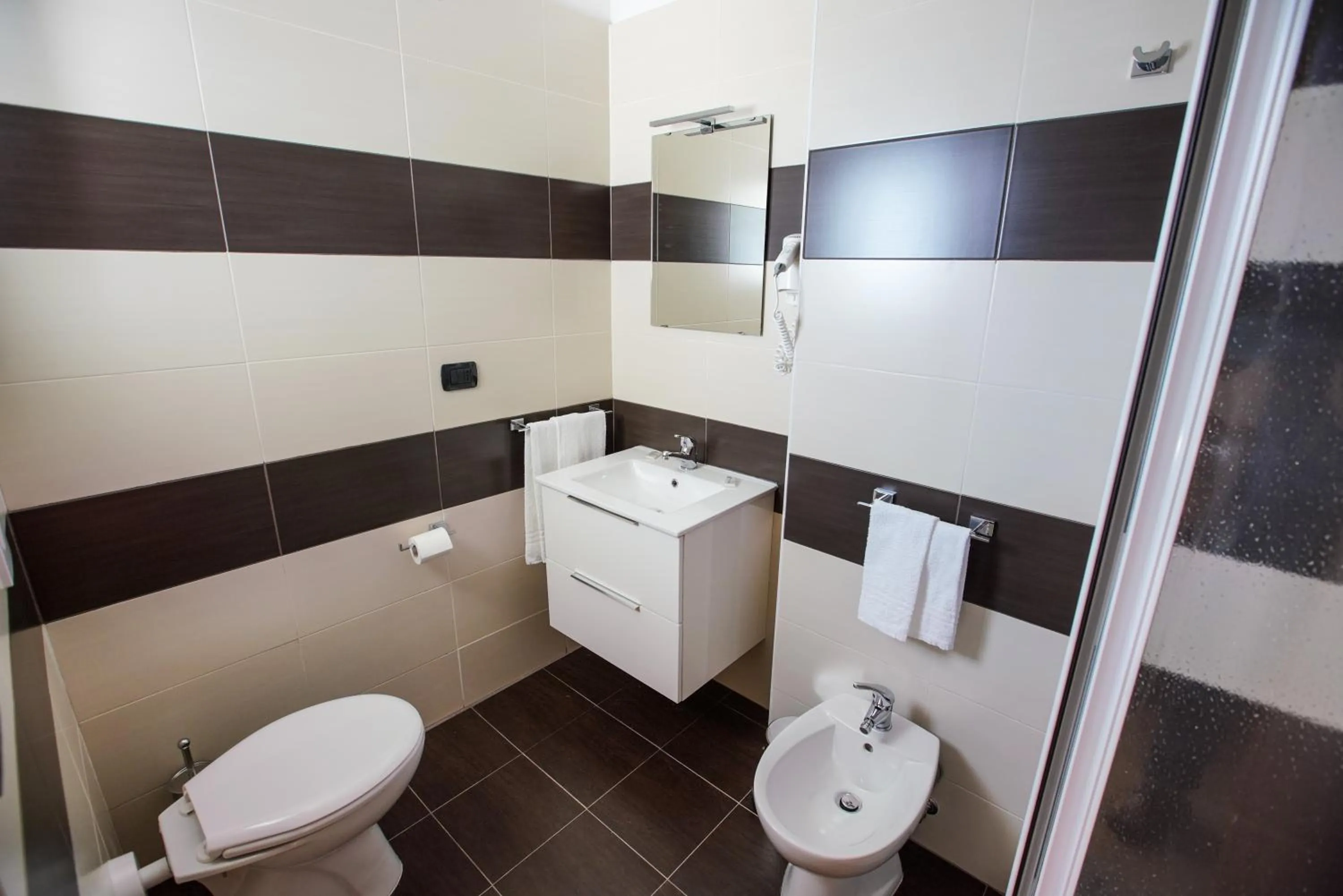 Bathroom in Hotel Murgia