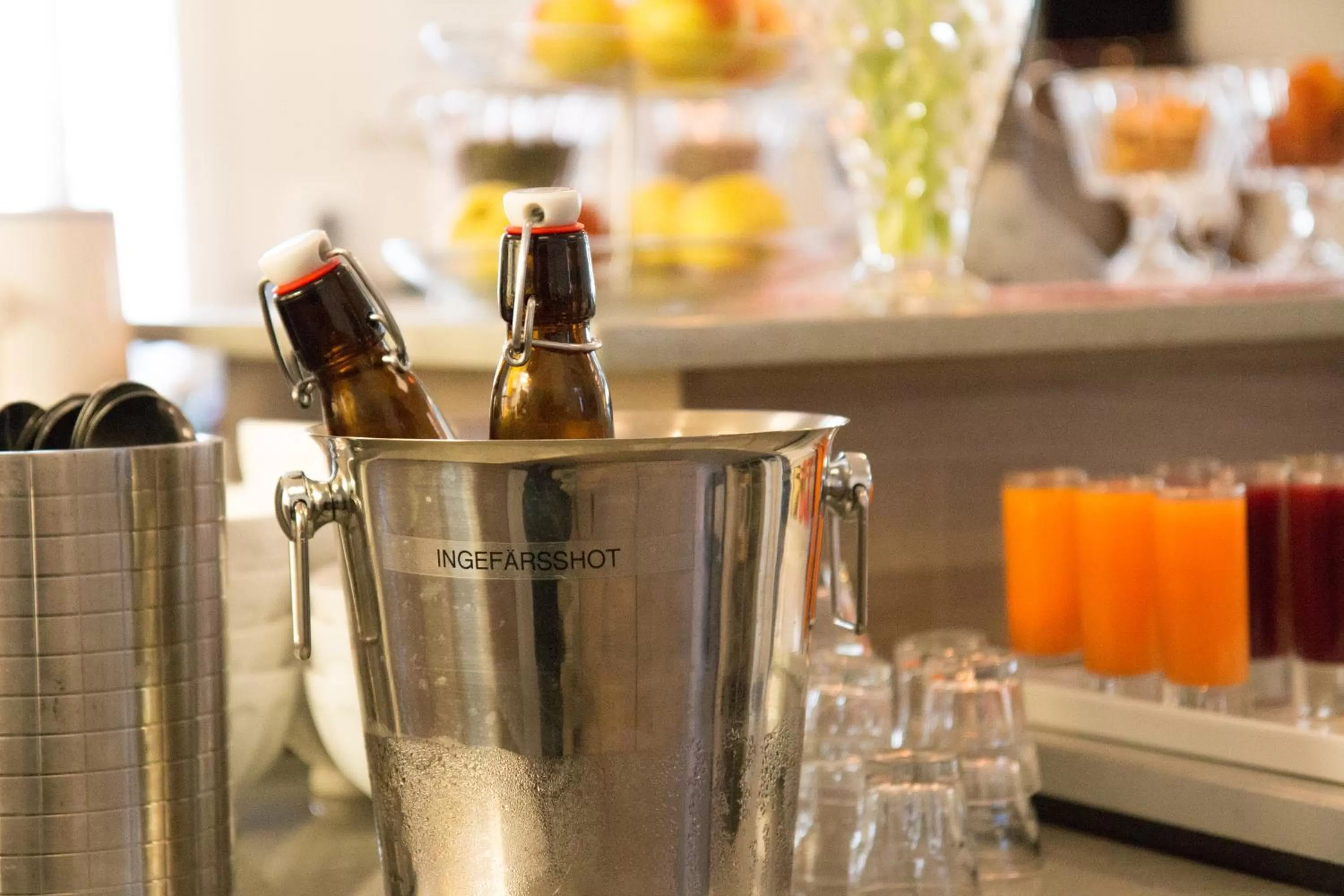 Food and drinks in Hotell Conrad