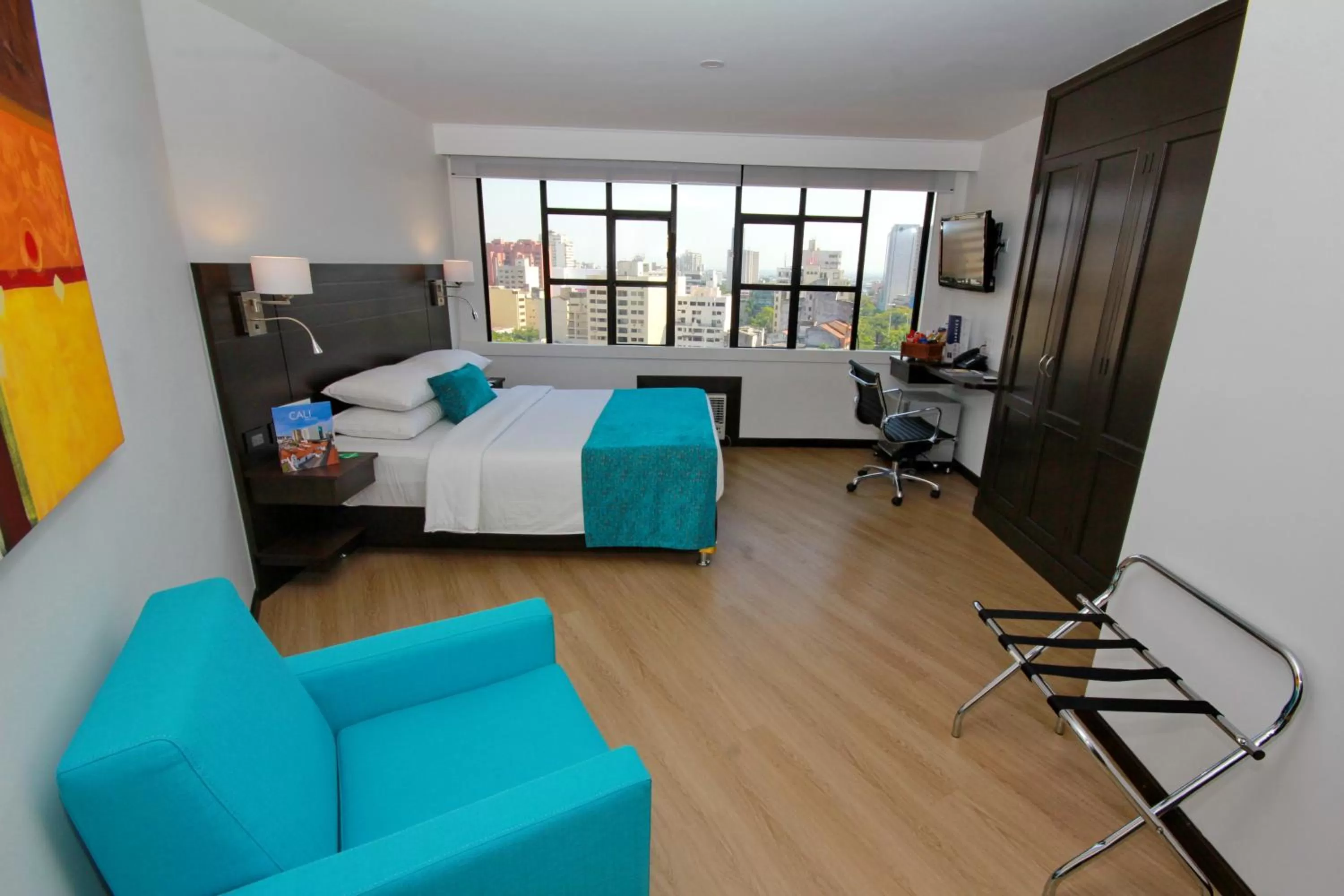 Bed in Hotel Dann Cali