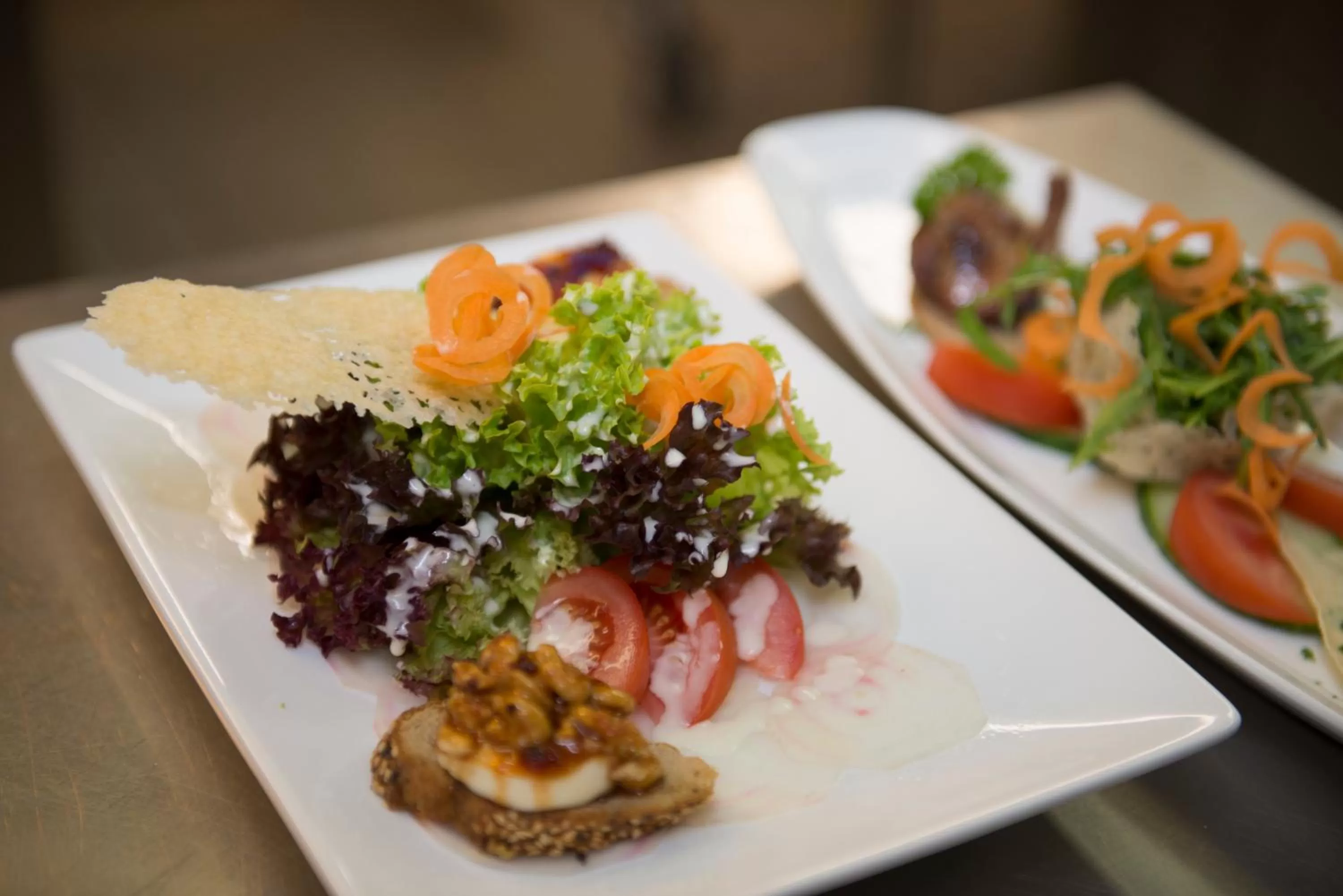 Food and drinks in Hotel zum Hirschen