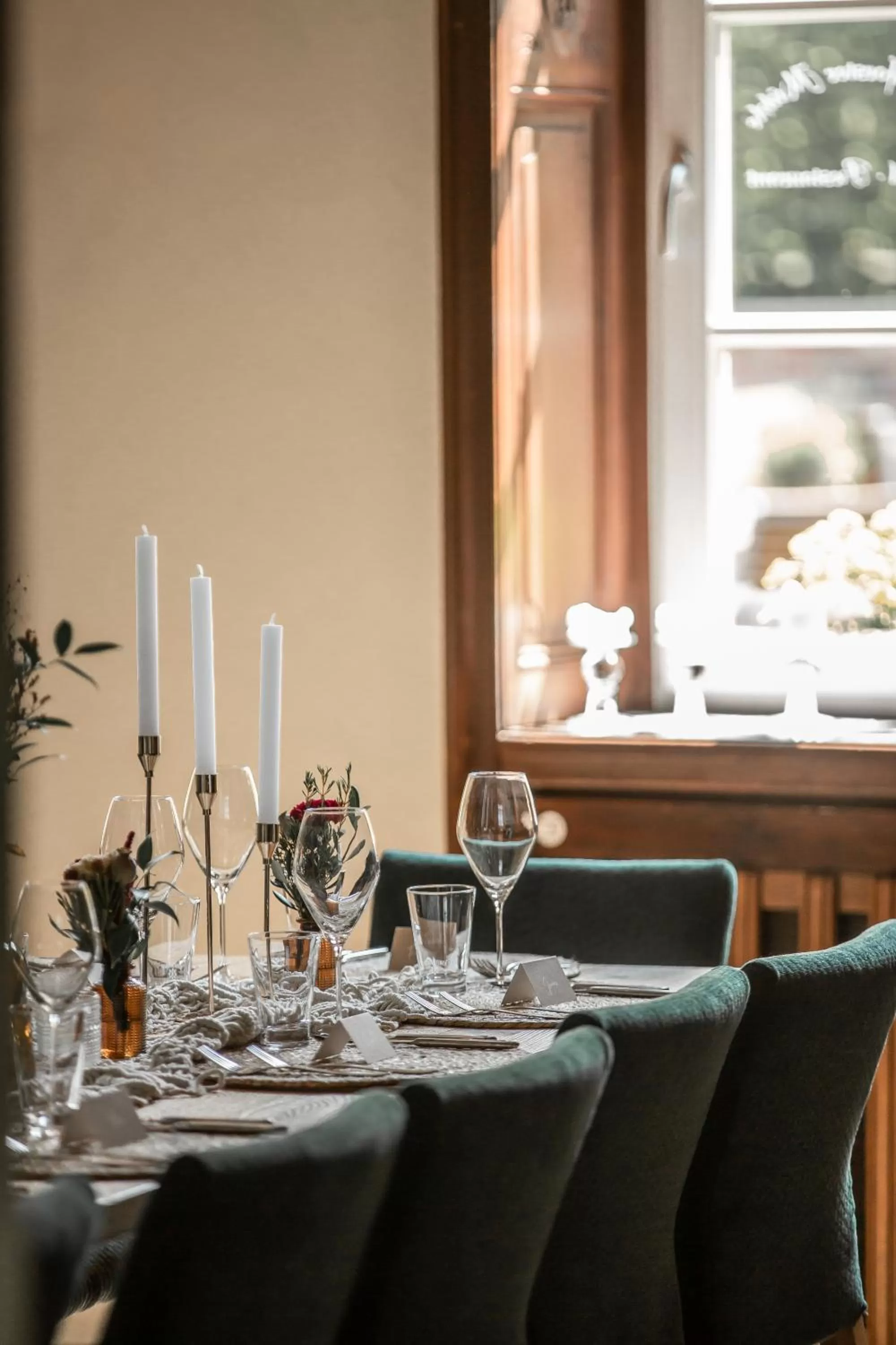 Dining area in Die LÜ - Lüttelforster Mühle