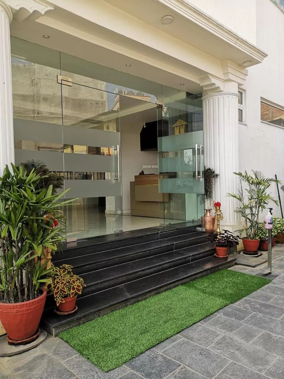 Facade/entrance in Hotel Krishna Kathmandu