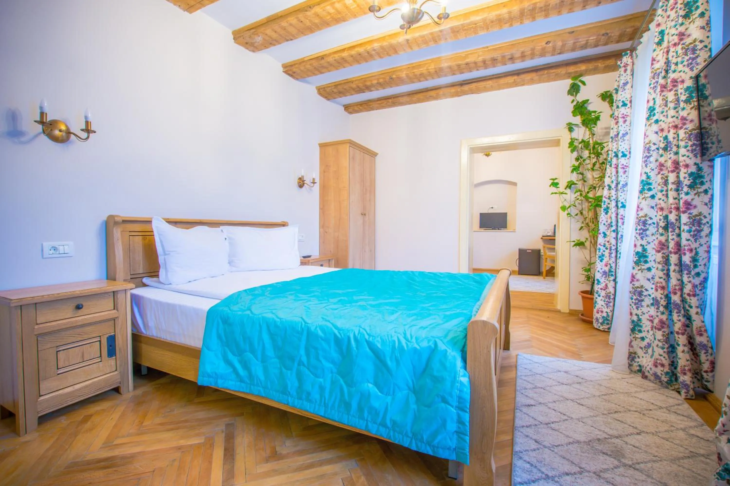 Bed in Safrano Palace