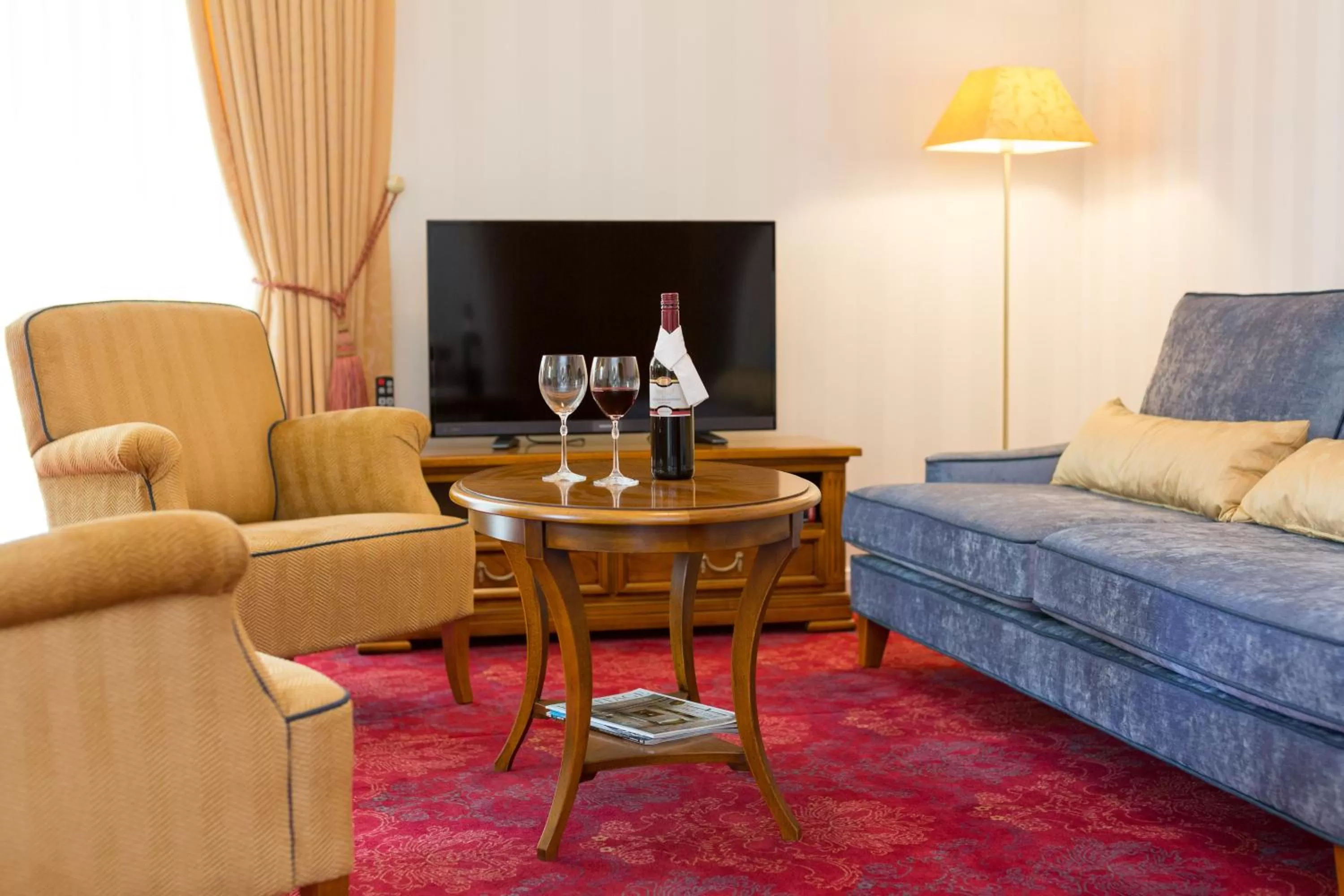 Living room in Hotel Erbprinzenpalais