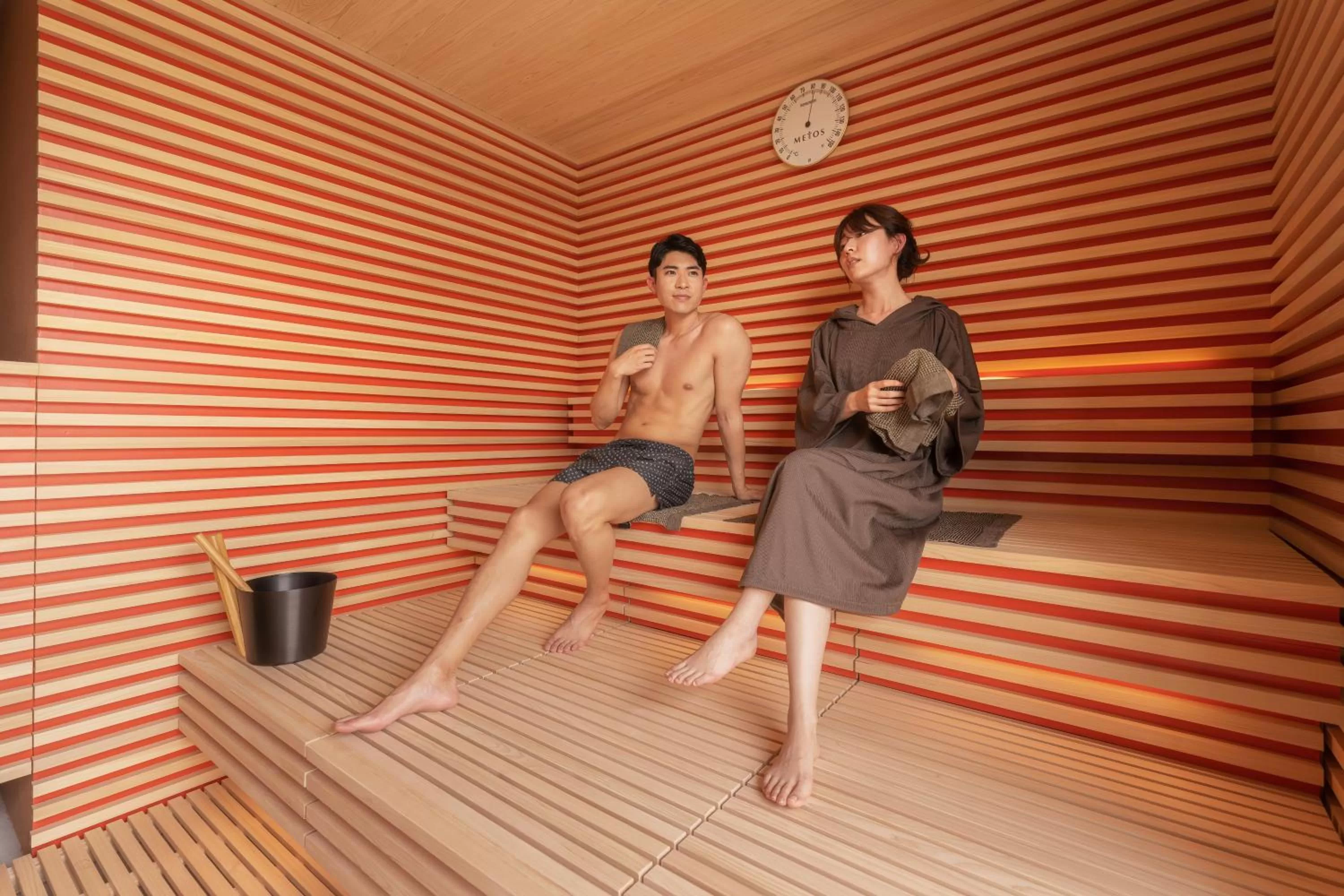 Sauna in Garden Terrace Nagasaki Hotels & Resorts