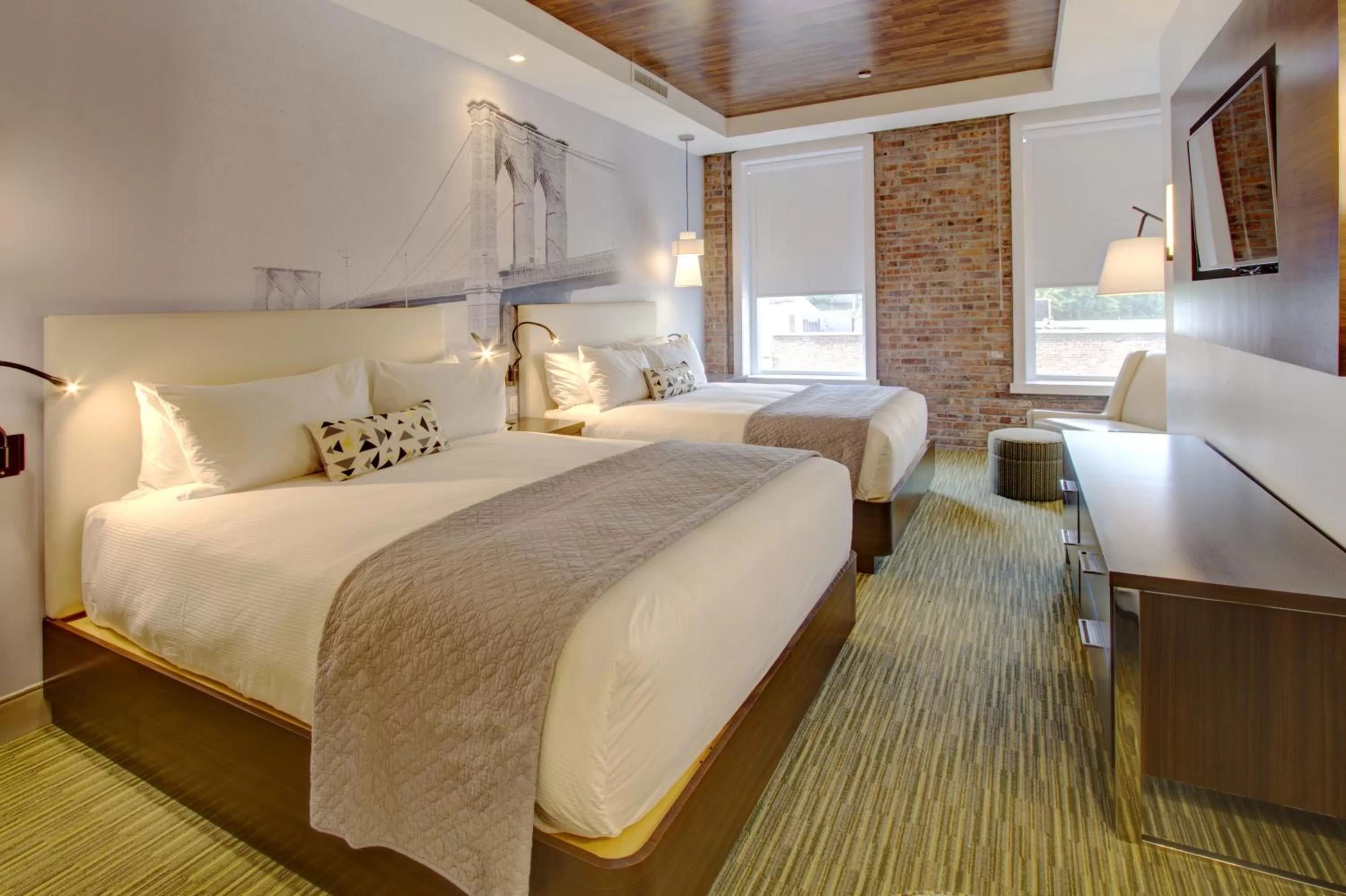 Photo of the whole room, Bed in The Brooklyn