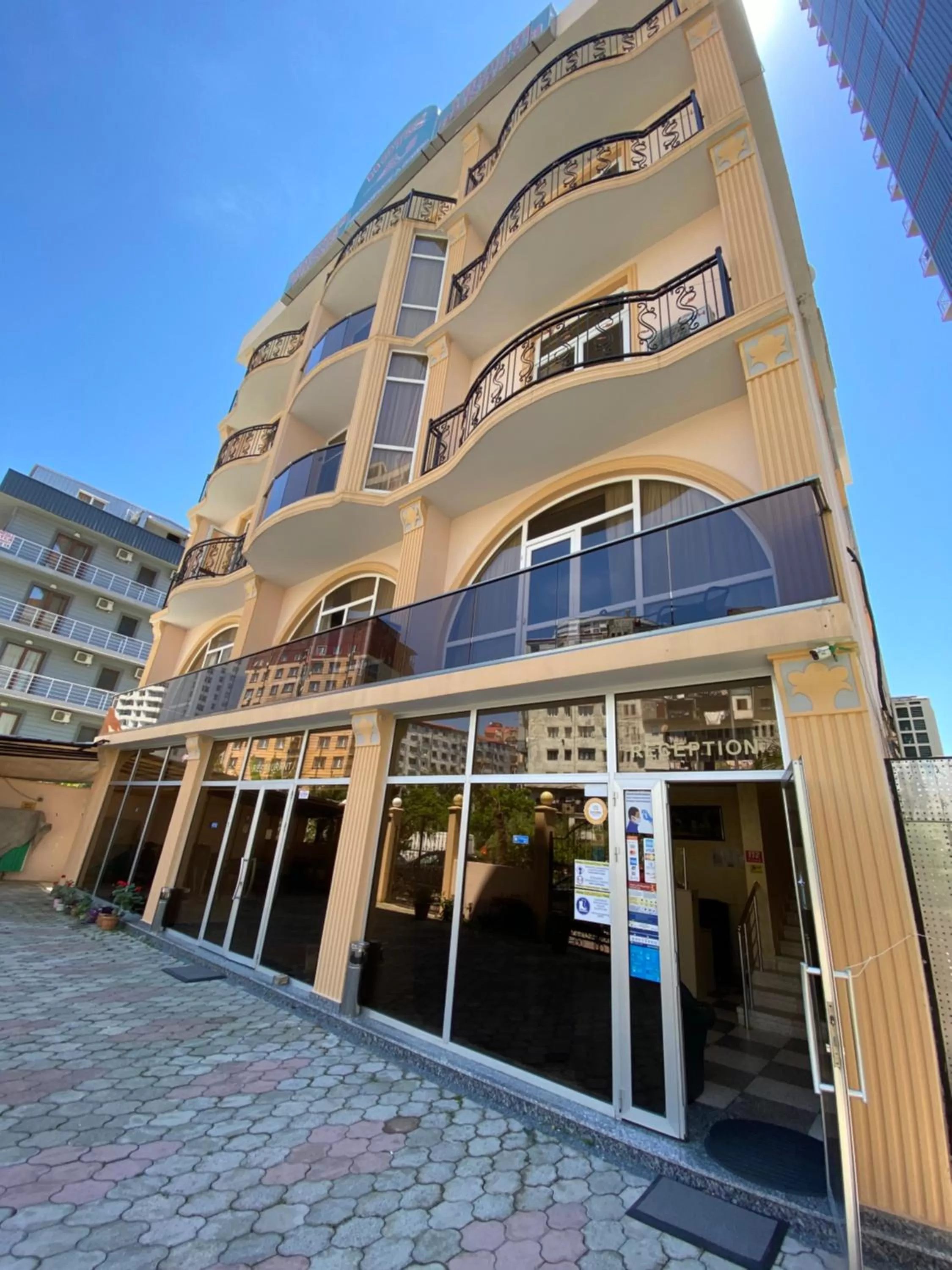 Property building in Hotel Eurasia