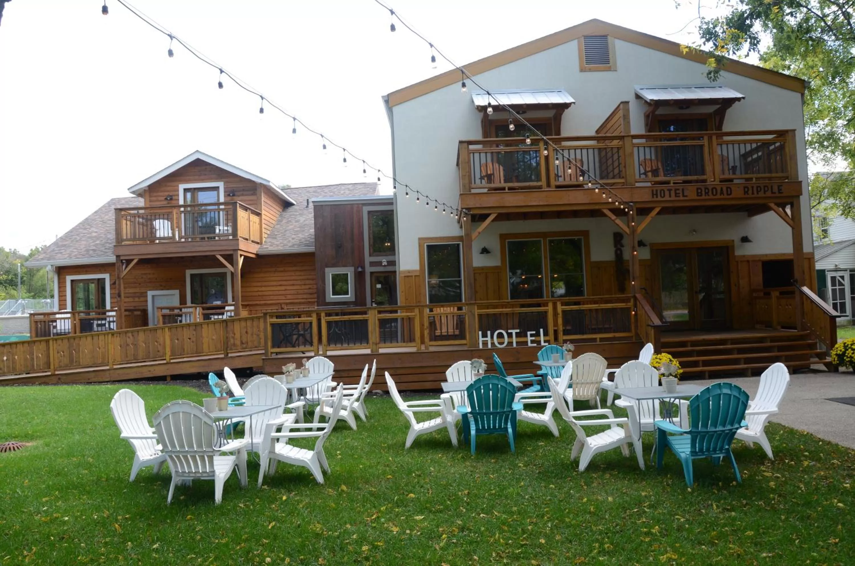 Property building in Hotel Broad Ripple