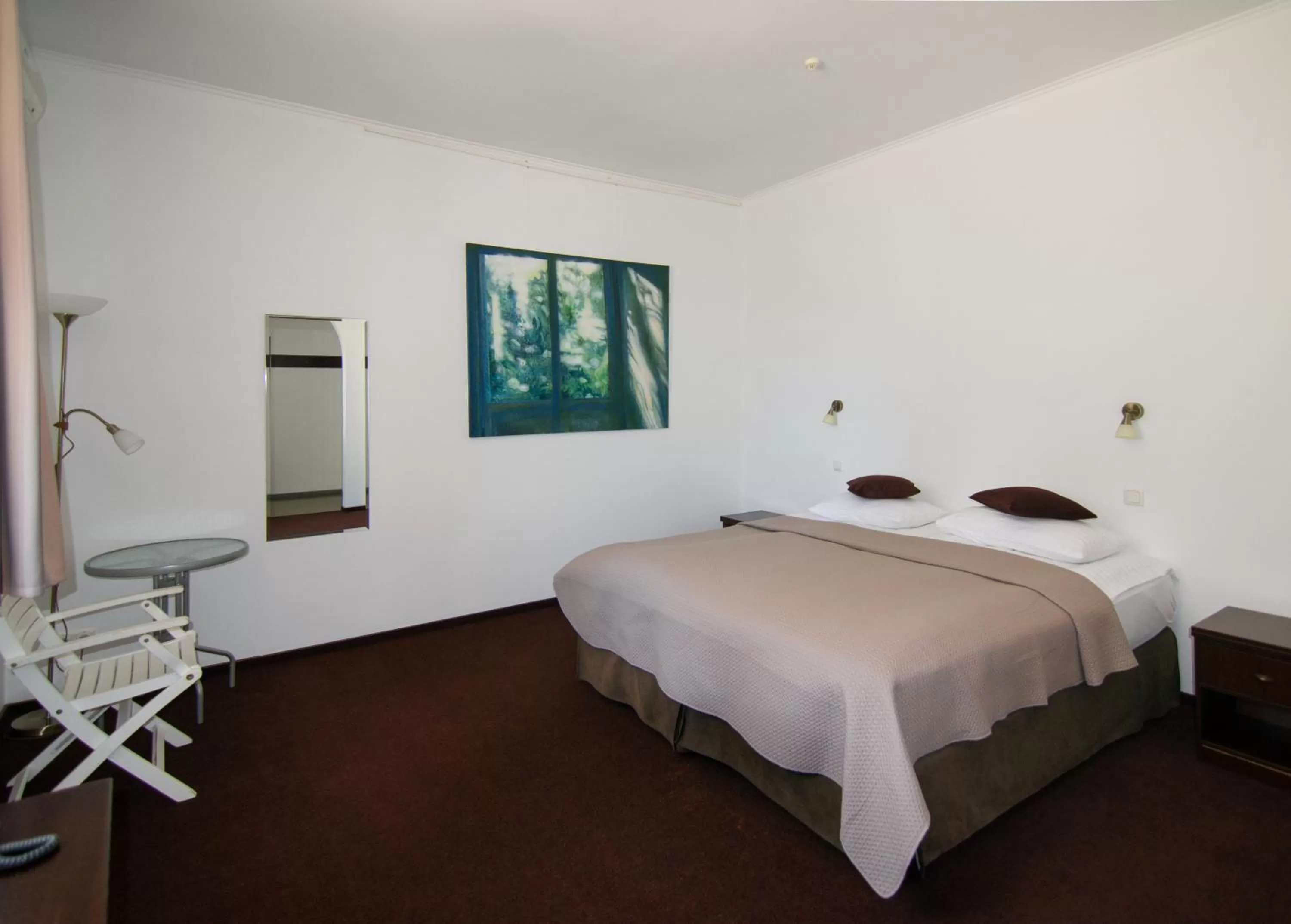 Bed in Knyazha Hora Hotel