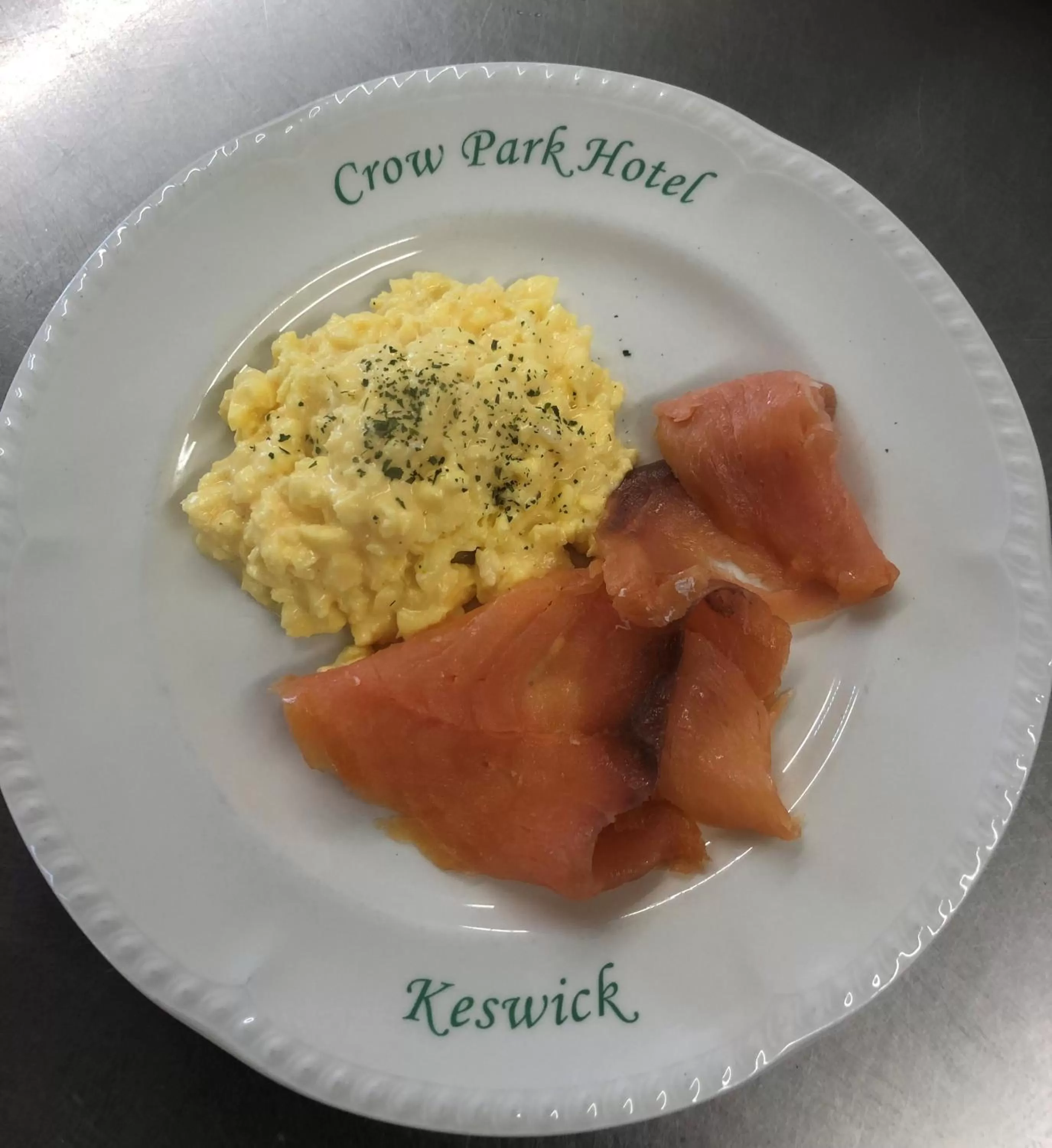 Food and drinks in Crow Park Hotel