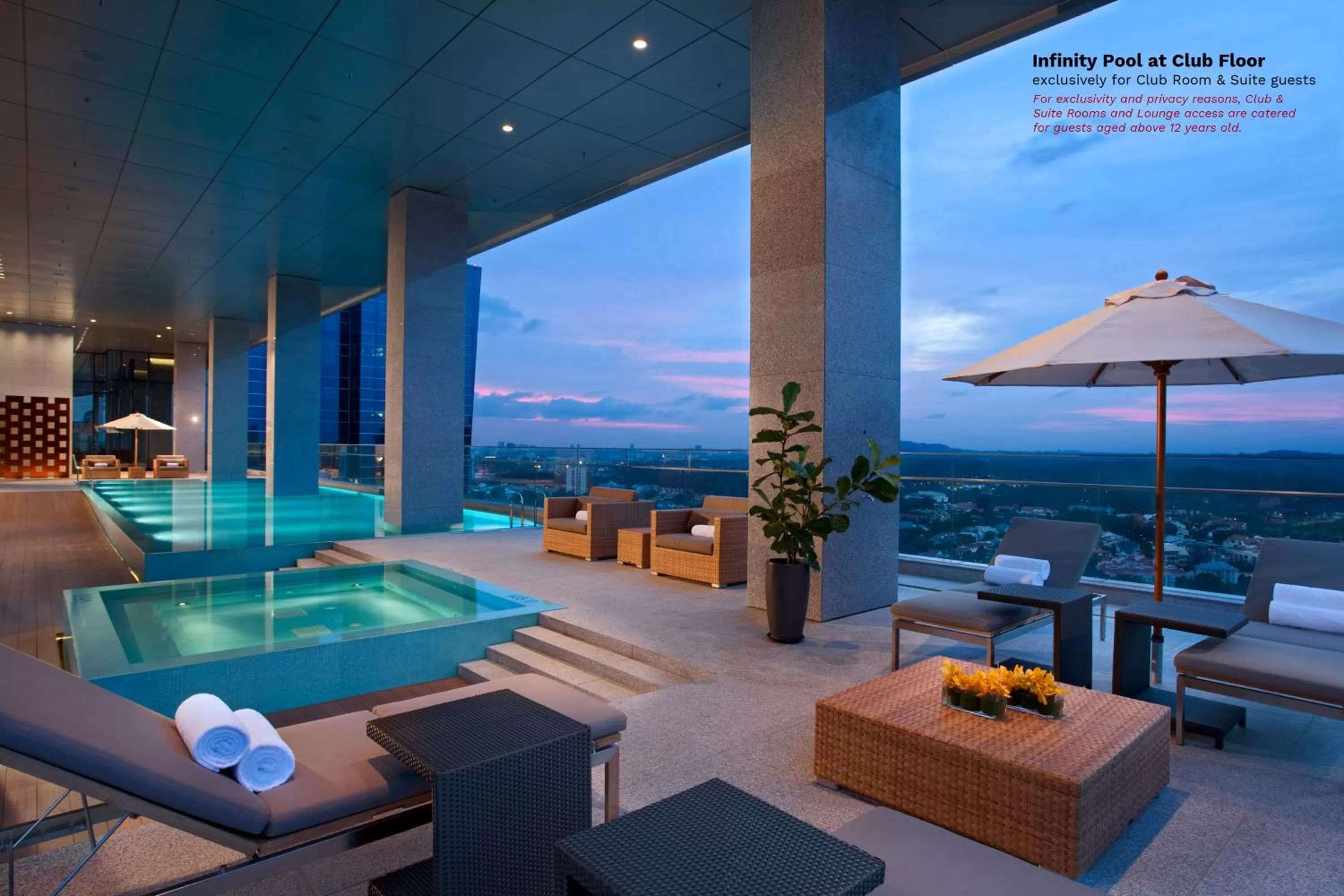 City view in Oasia Hotel Novena, Singapore by Far East Hospitality