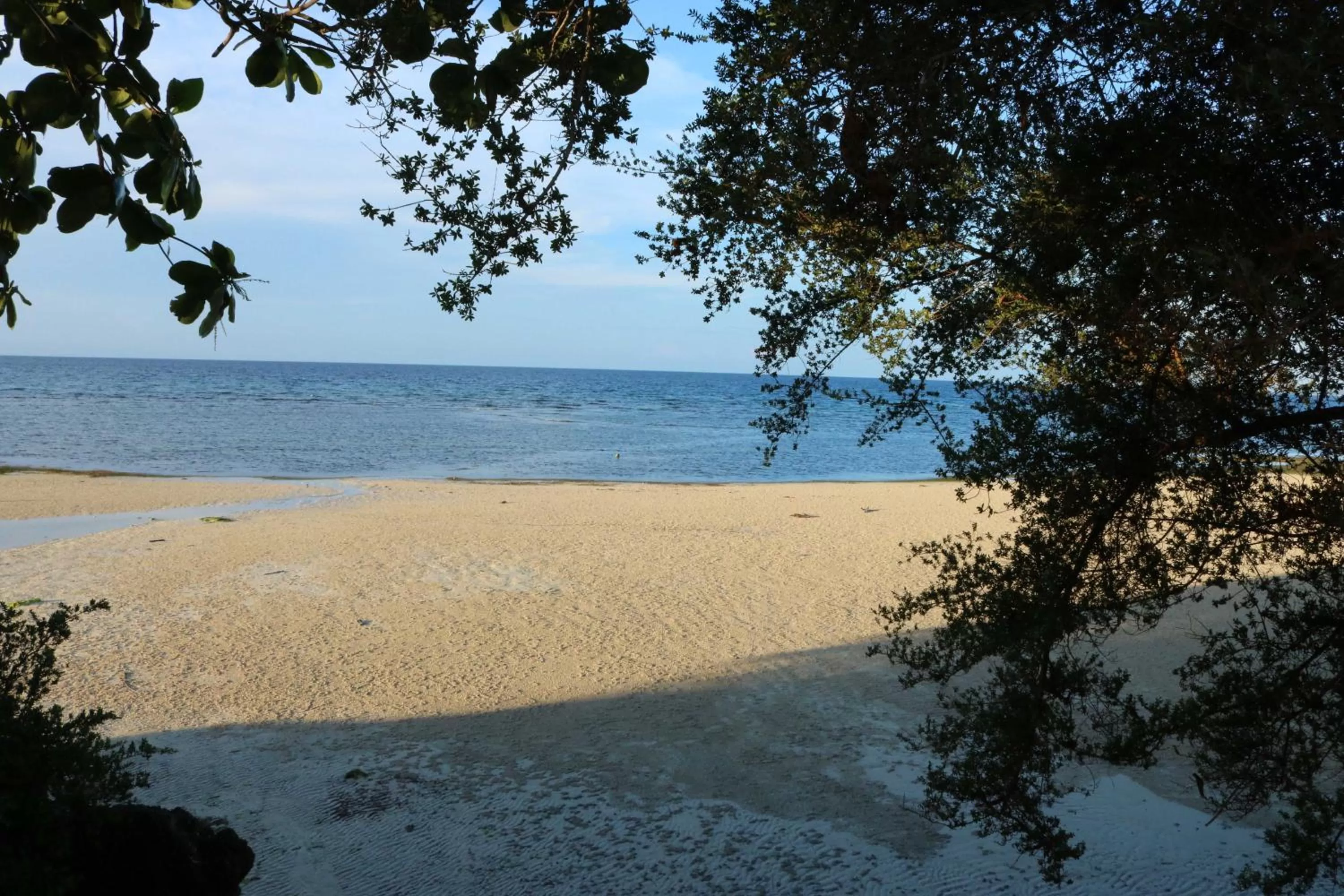 Beach in D's Oceanview Beach Resort