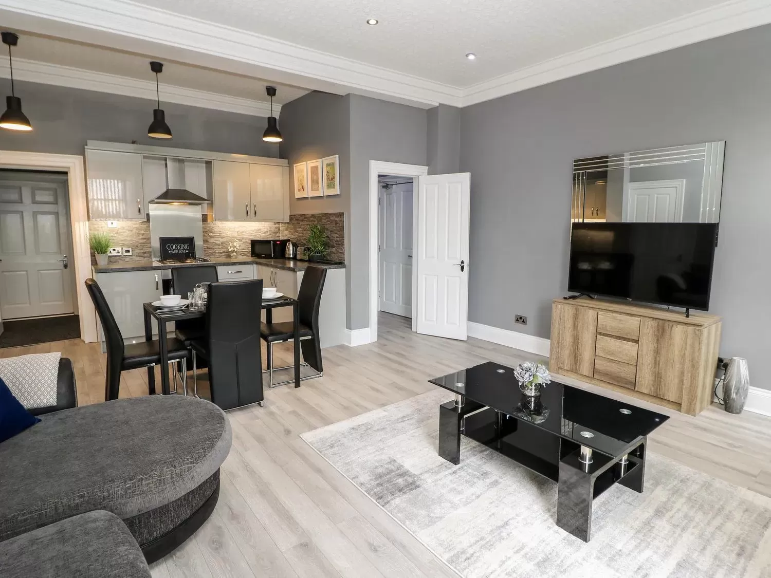 Seating Area in St John's North Hotel Apartments