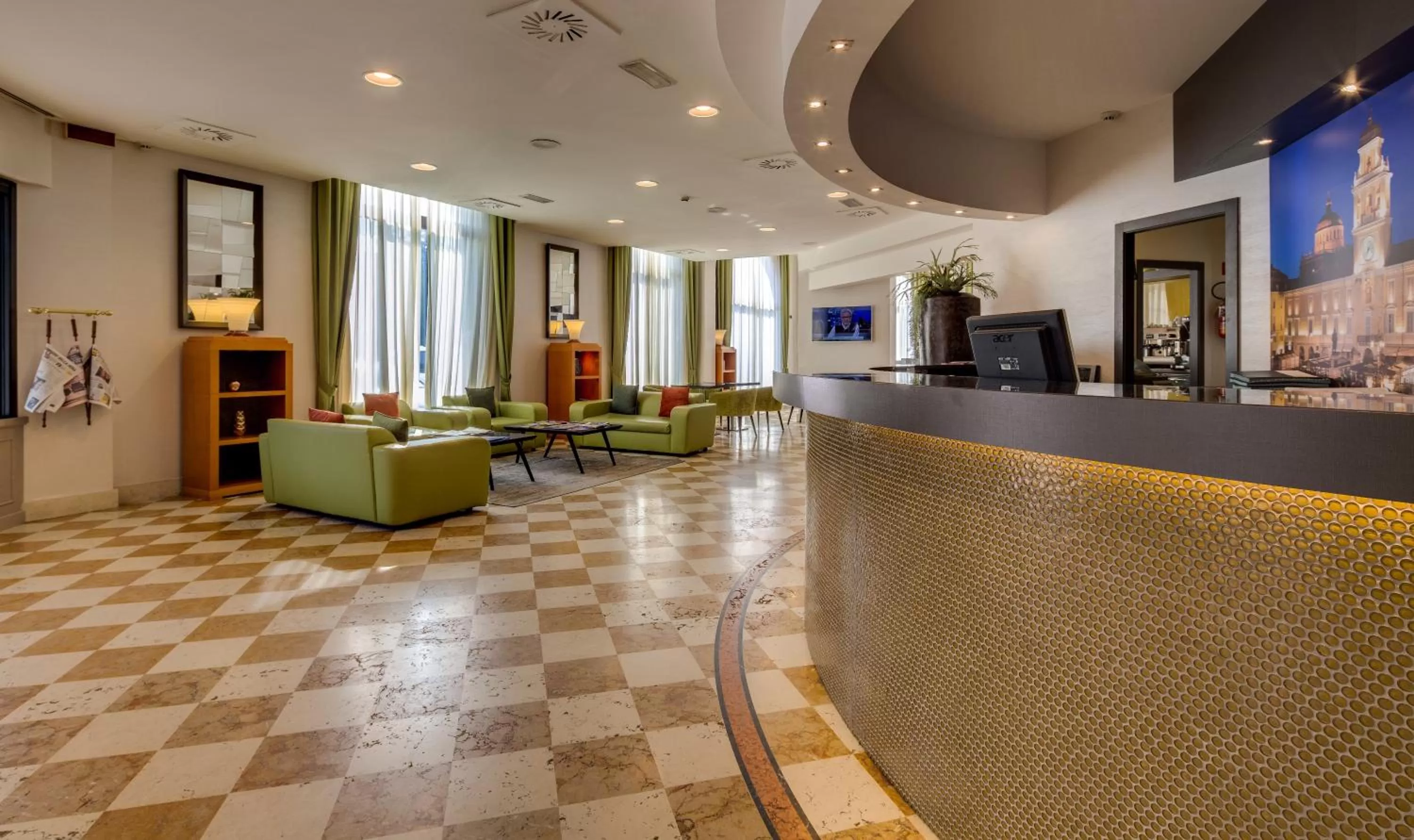 Lobby or reception in Hotel San Marco & Formula Club