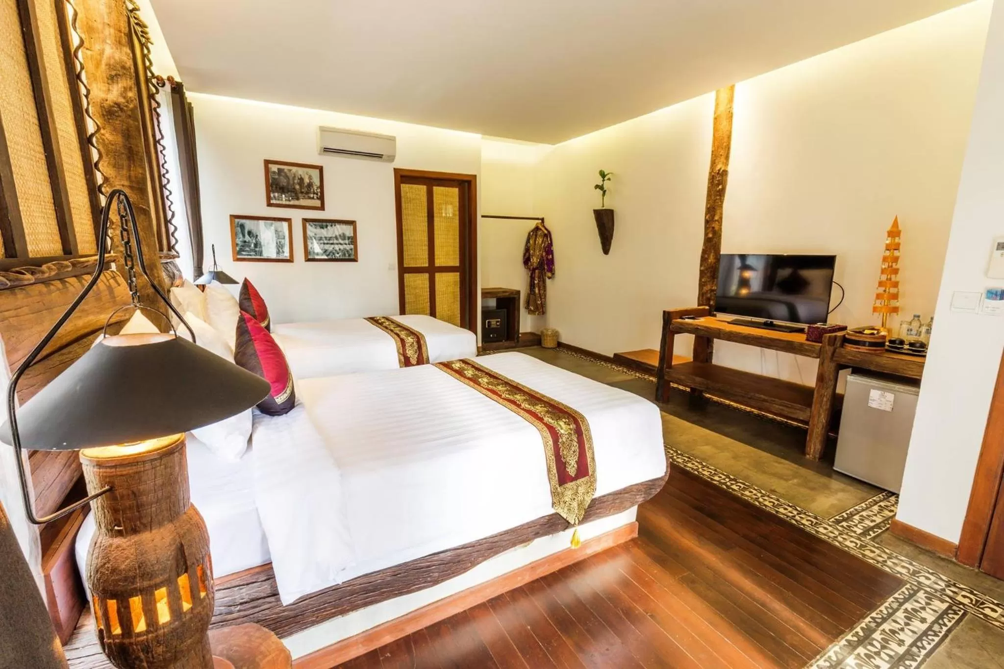 Bedroom, Bed in Java Wooden Villa & Residence