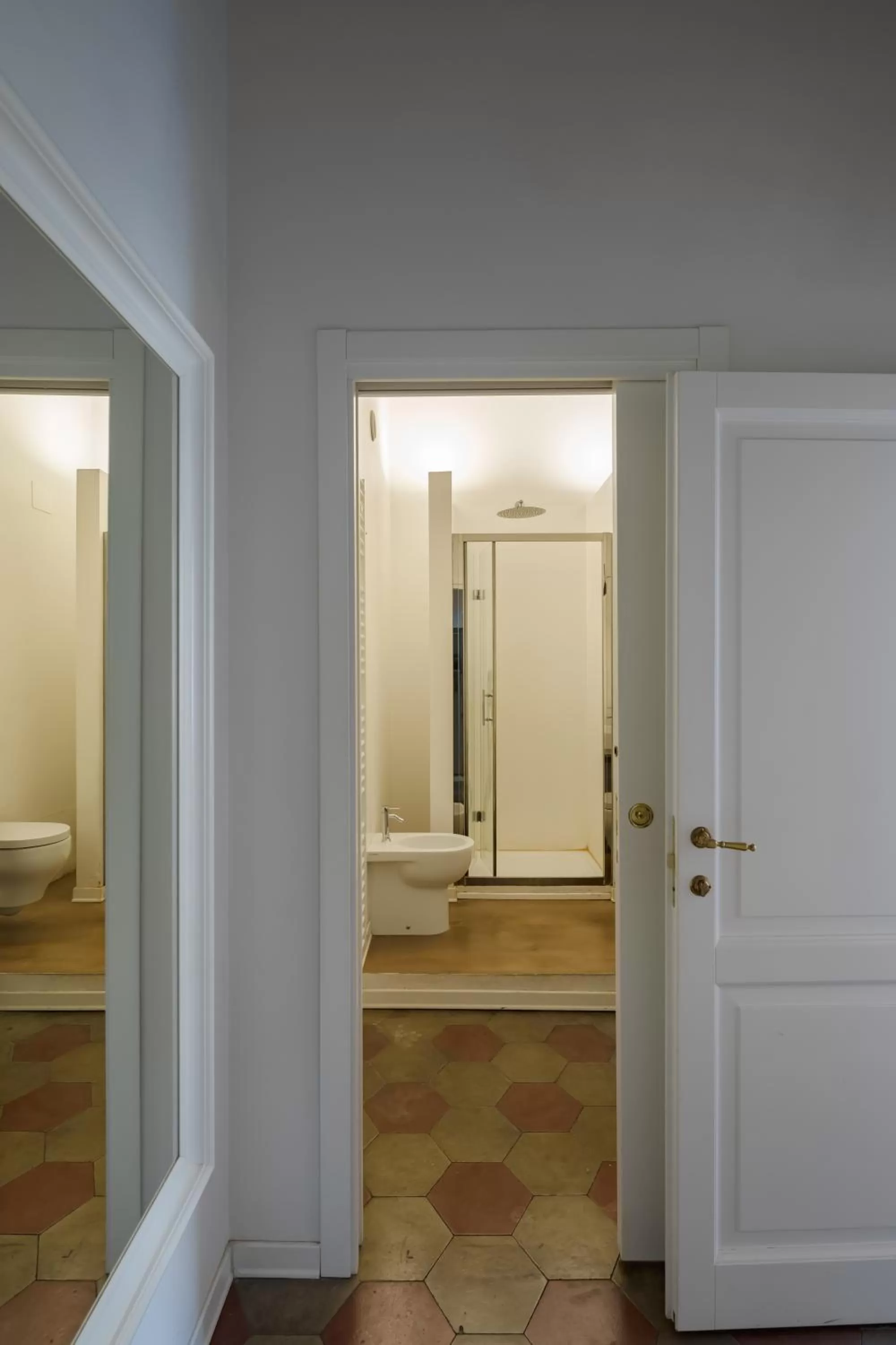 Shower in Palazzo Lupardi Relais