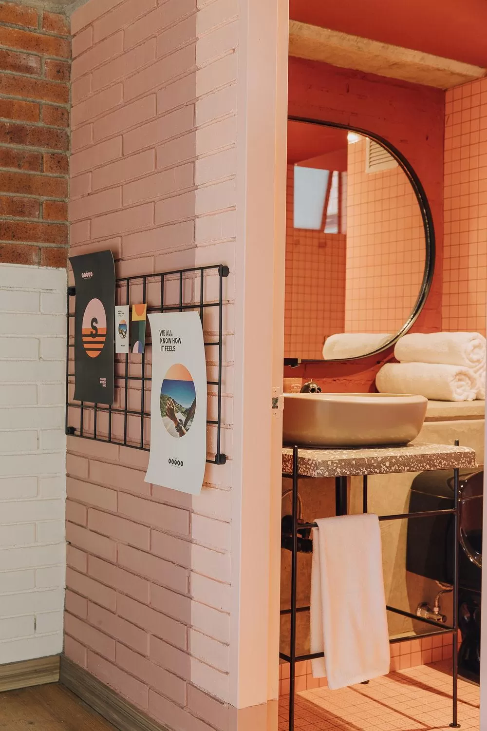 Bathroom in The Somos Beats Hotel & Rooftop