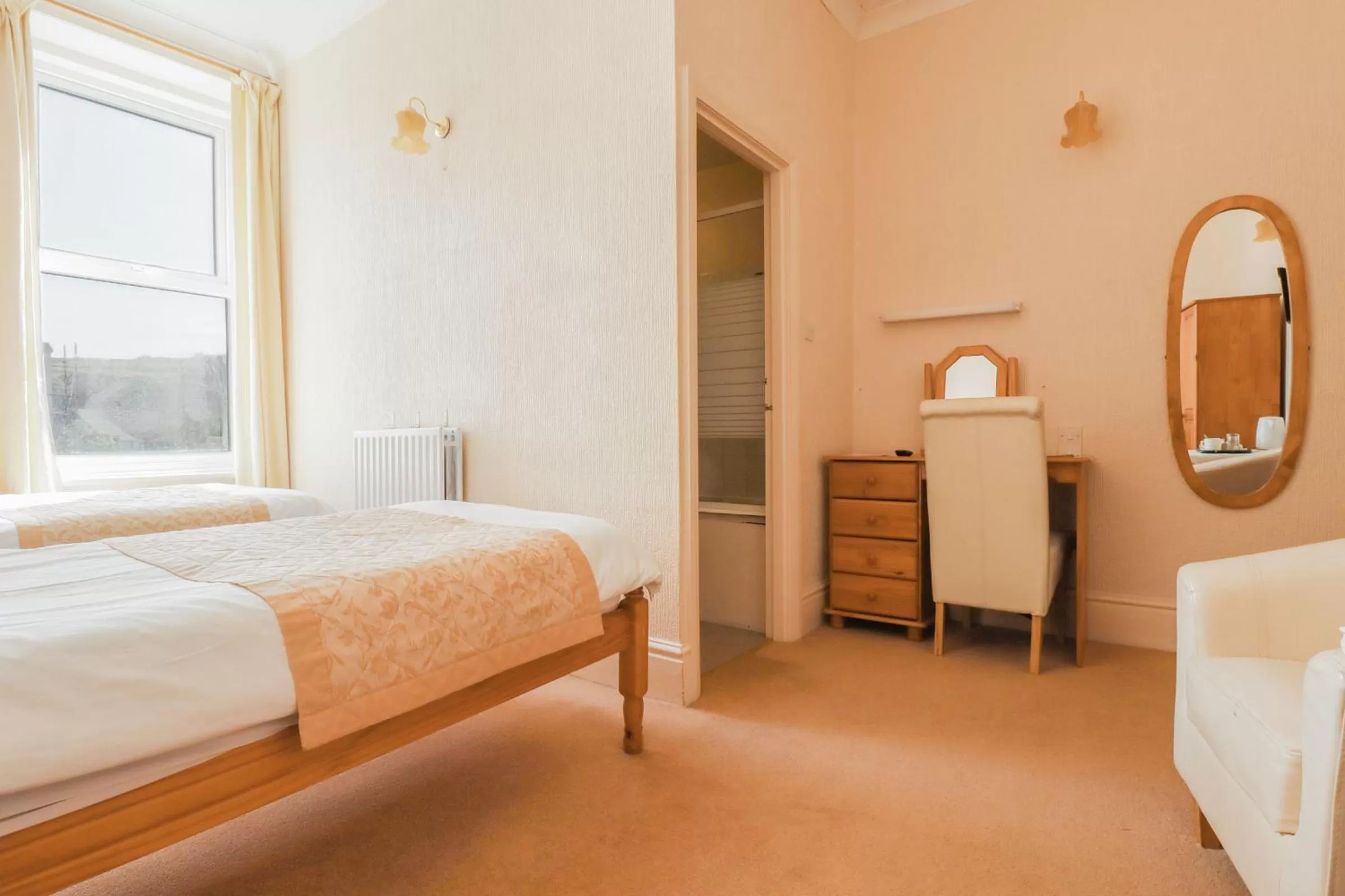 Bed in Falcon's Nest Hotel