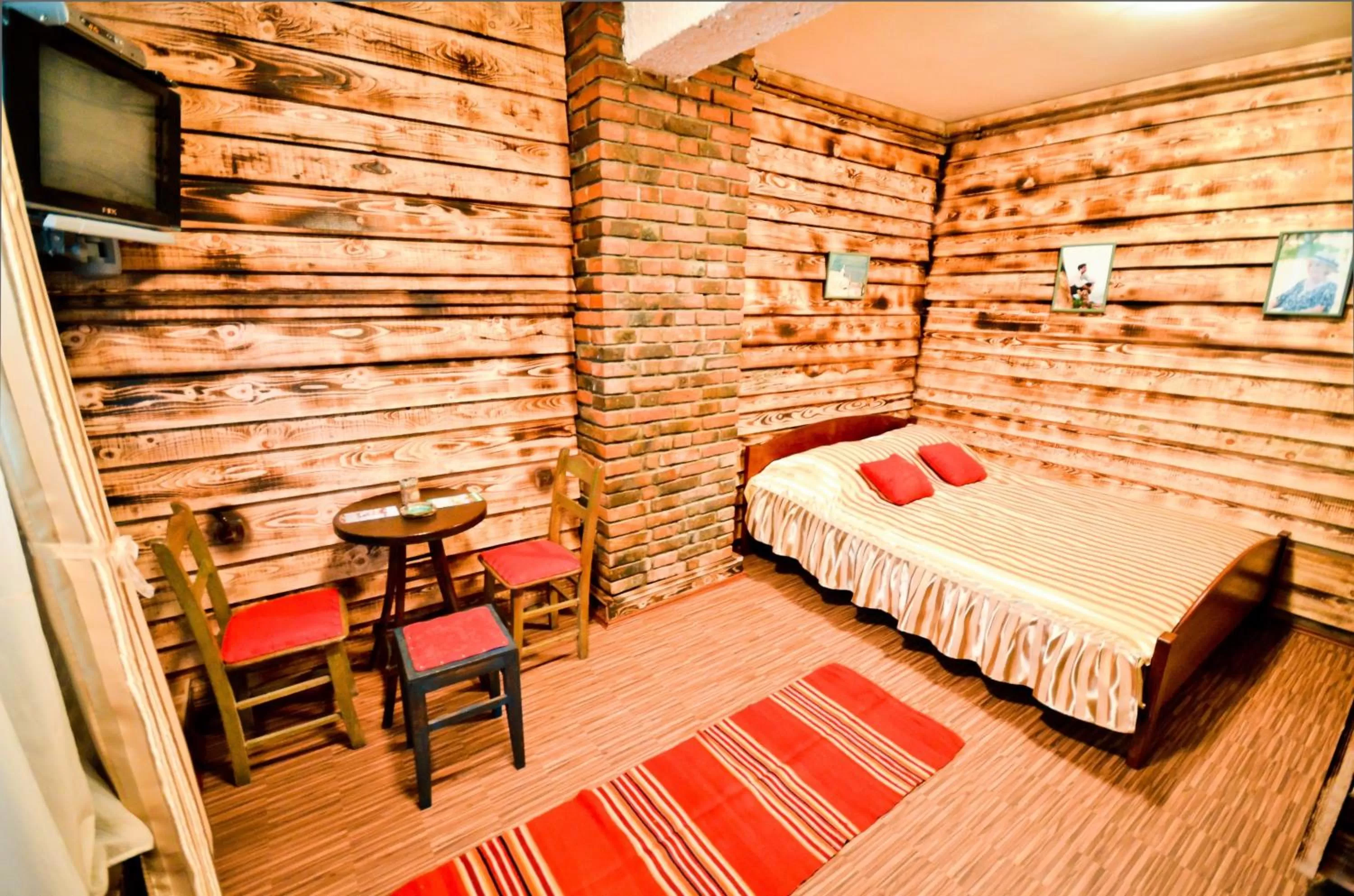 Bed in B&B Etno Village Sunčana Reka