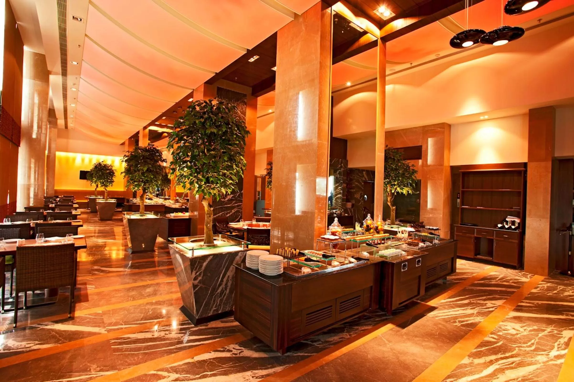 Restaurant/places to eat in Radisson Blu Hotel Chennai City Centre