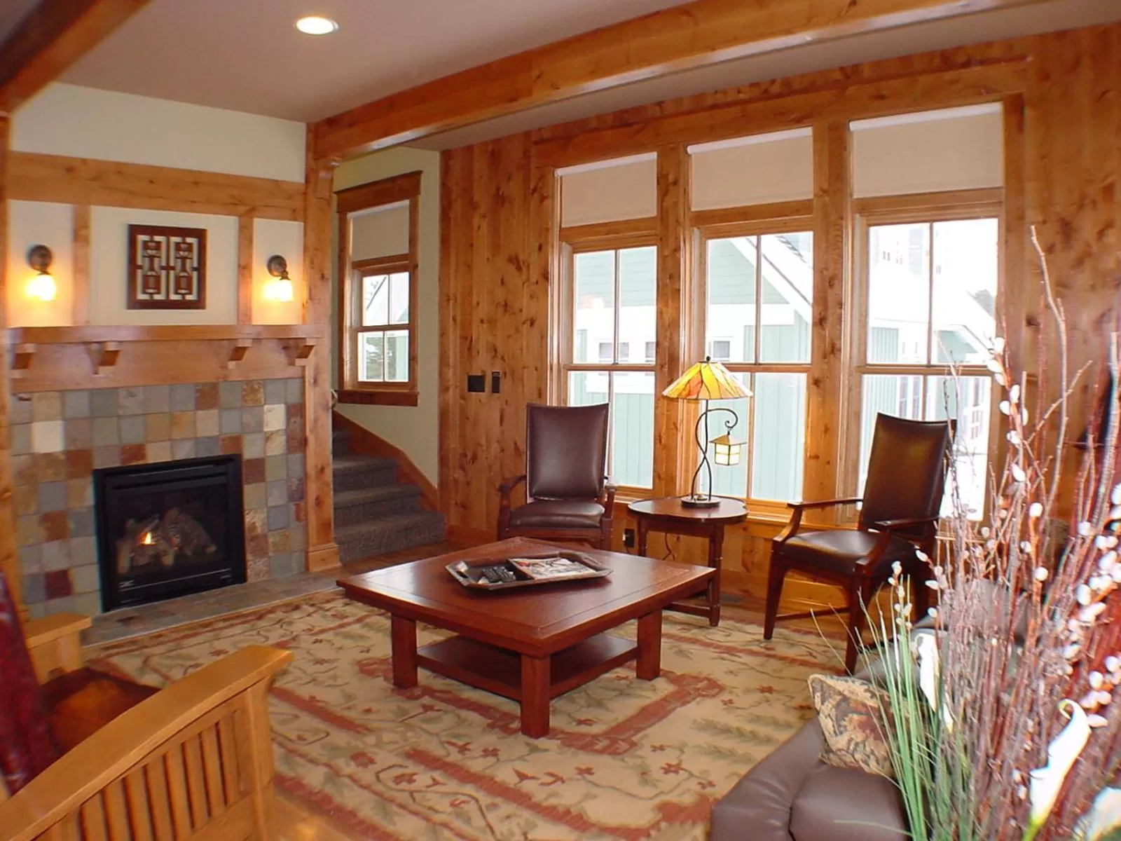Living room in Crystal Mountain