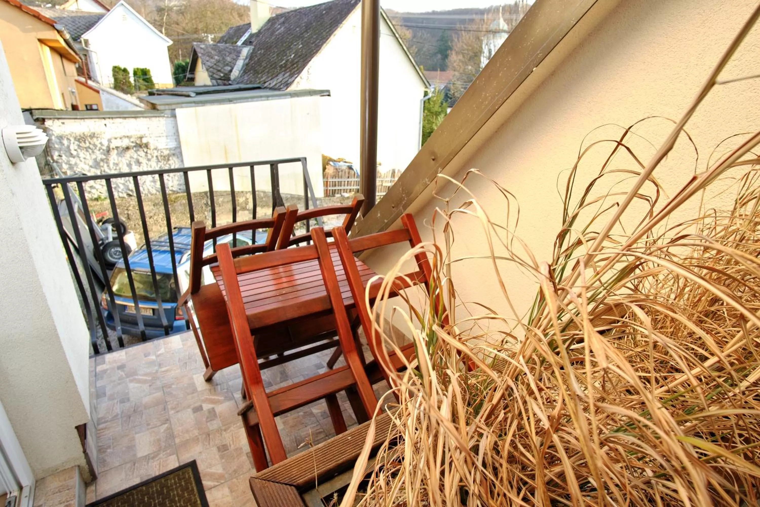 Balcony/Terrace in Spa & Pool Apartment Hotel - Restaurant VILLA IVICA