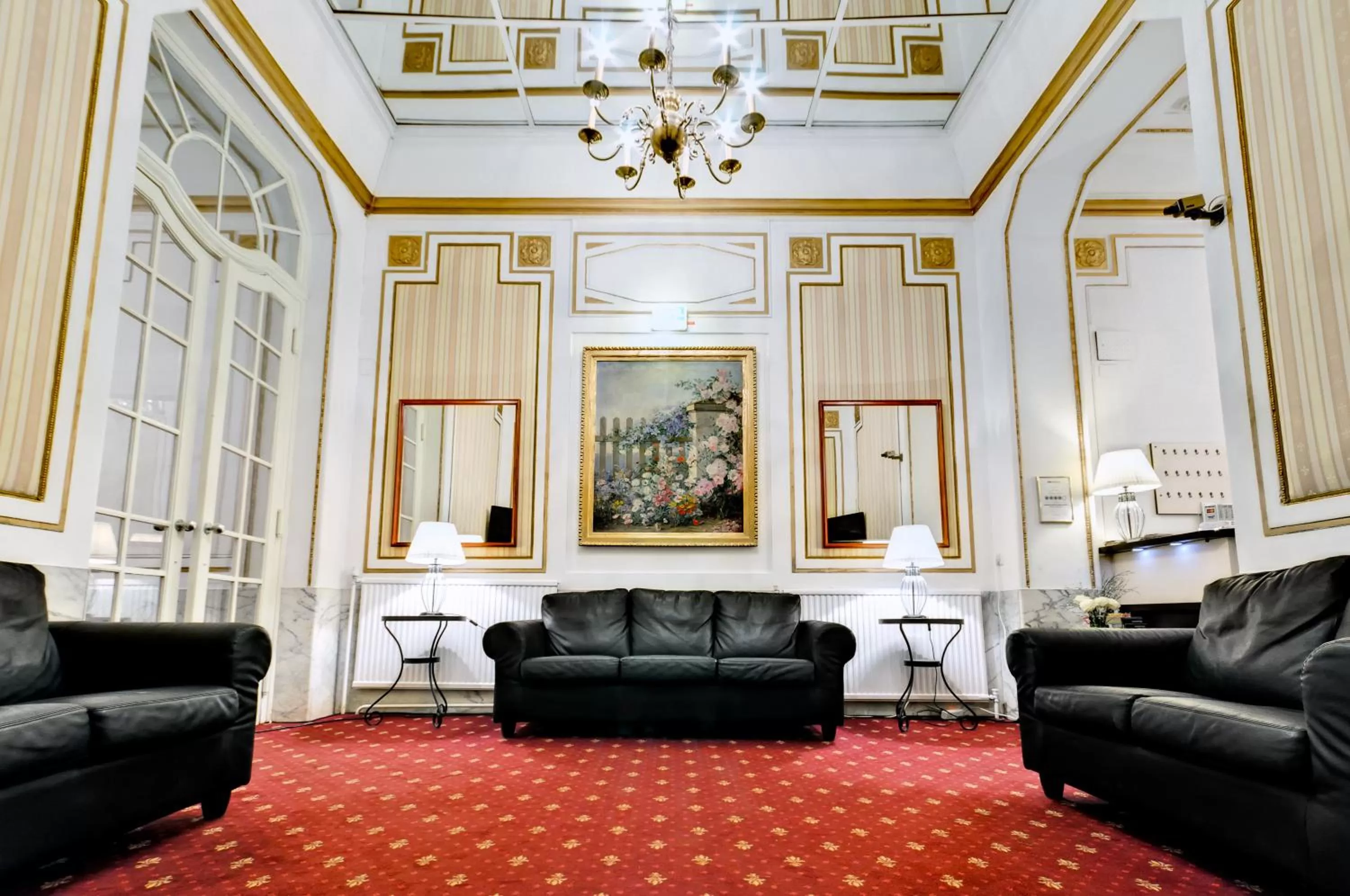 Lobby or reception in Hotel Viktoria Schönbrunn