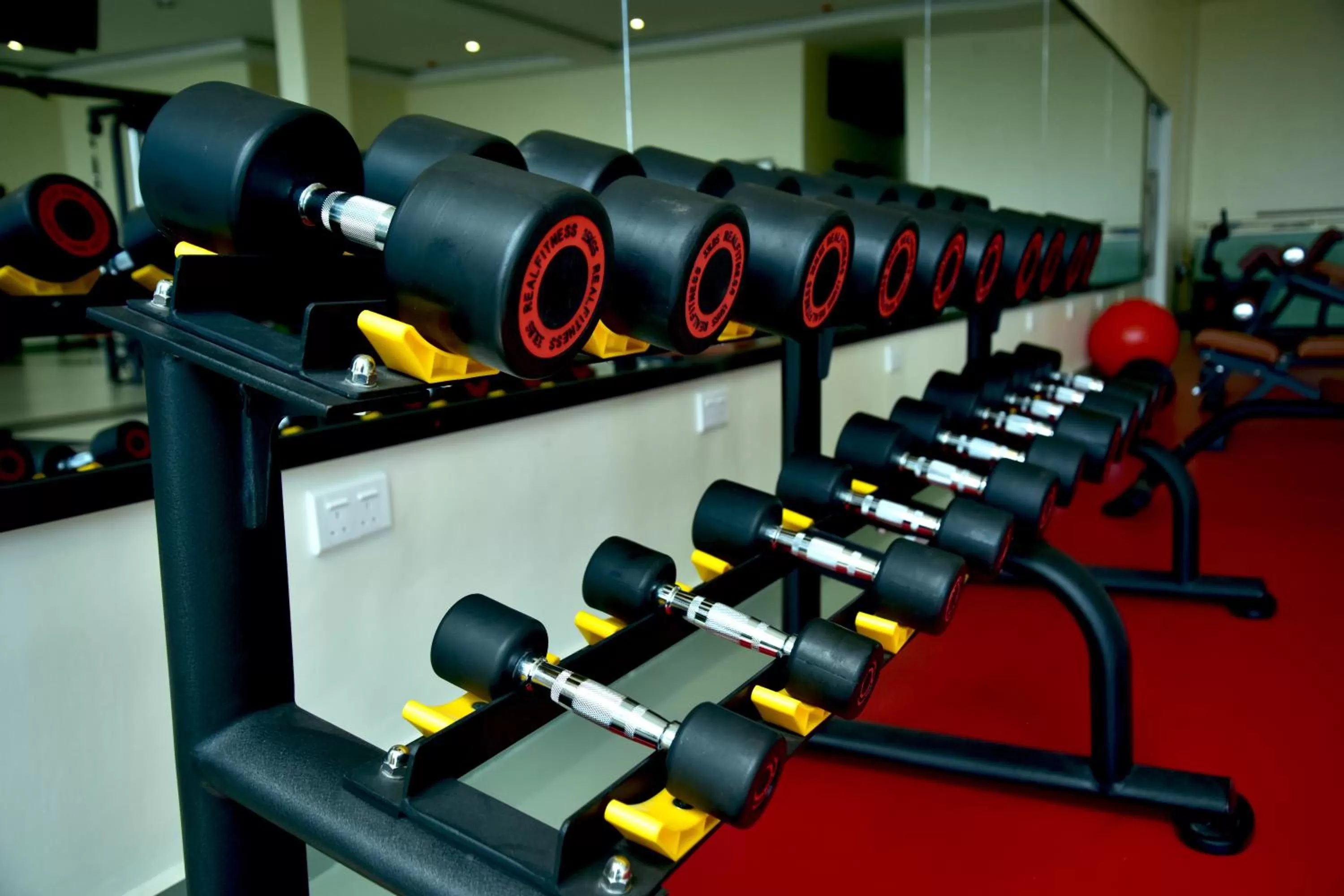 Fitness centre/facilities in Hotel Blue Sapphire