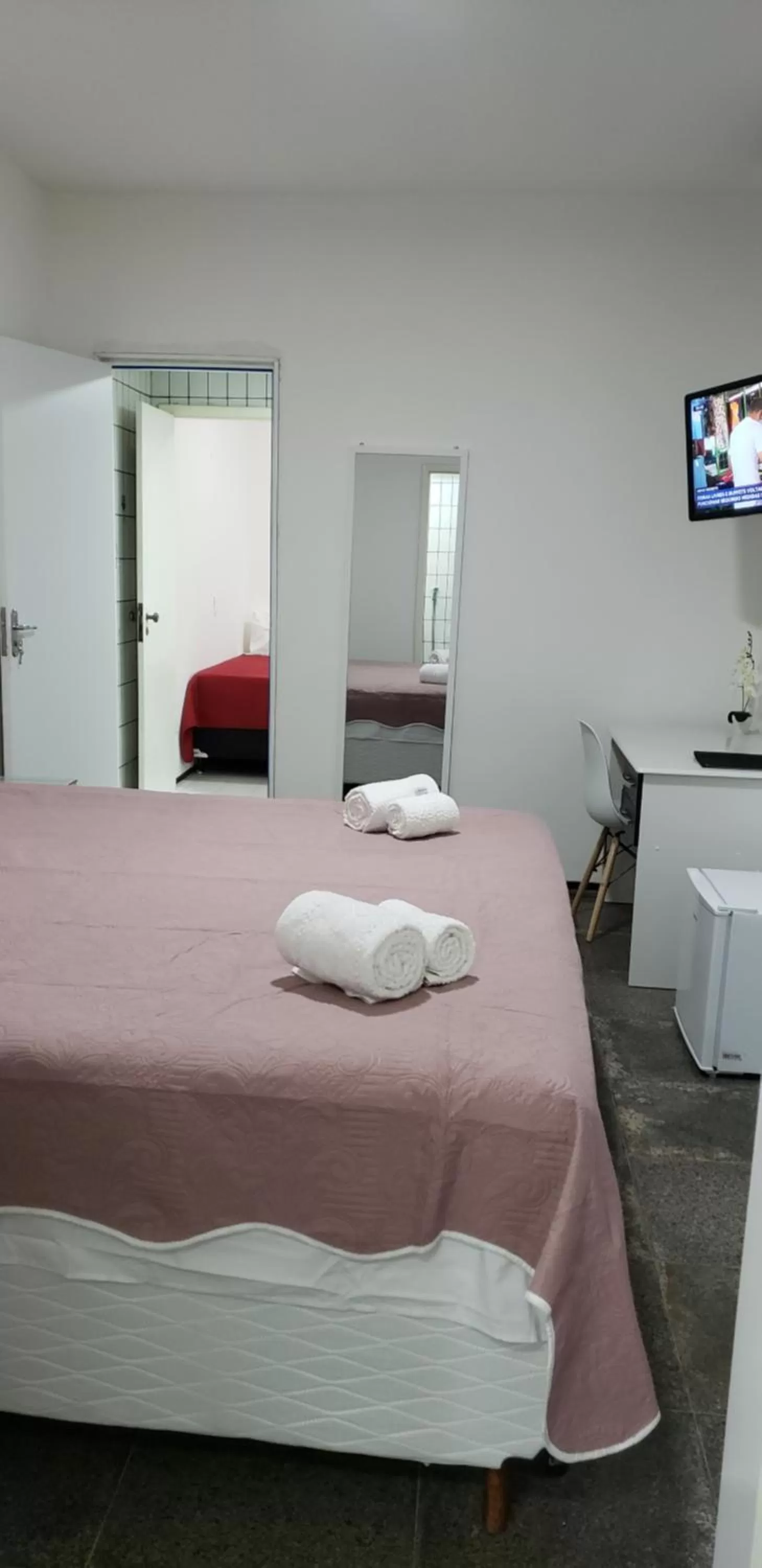 Bed in LIVE IN FORTALEZA HOTEL