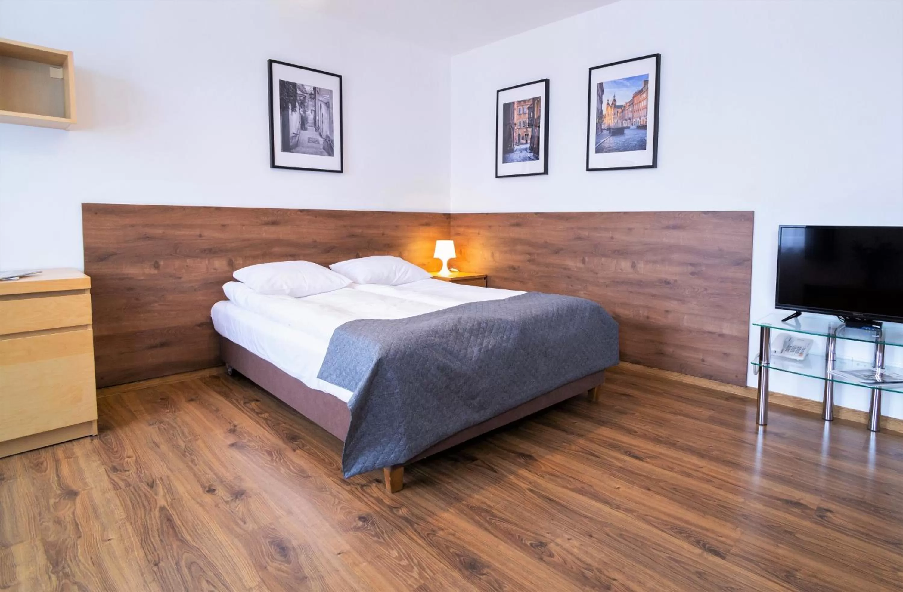 View (from property/room), Bed in Warsaw Apartments - Apartamenty Wilanów