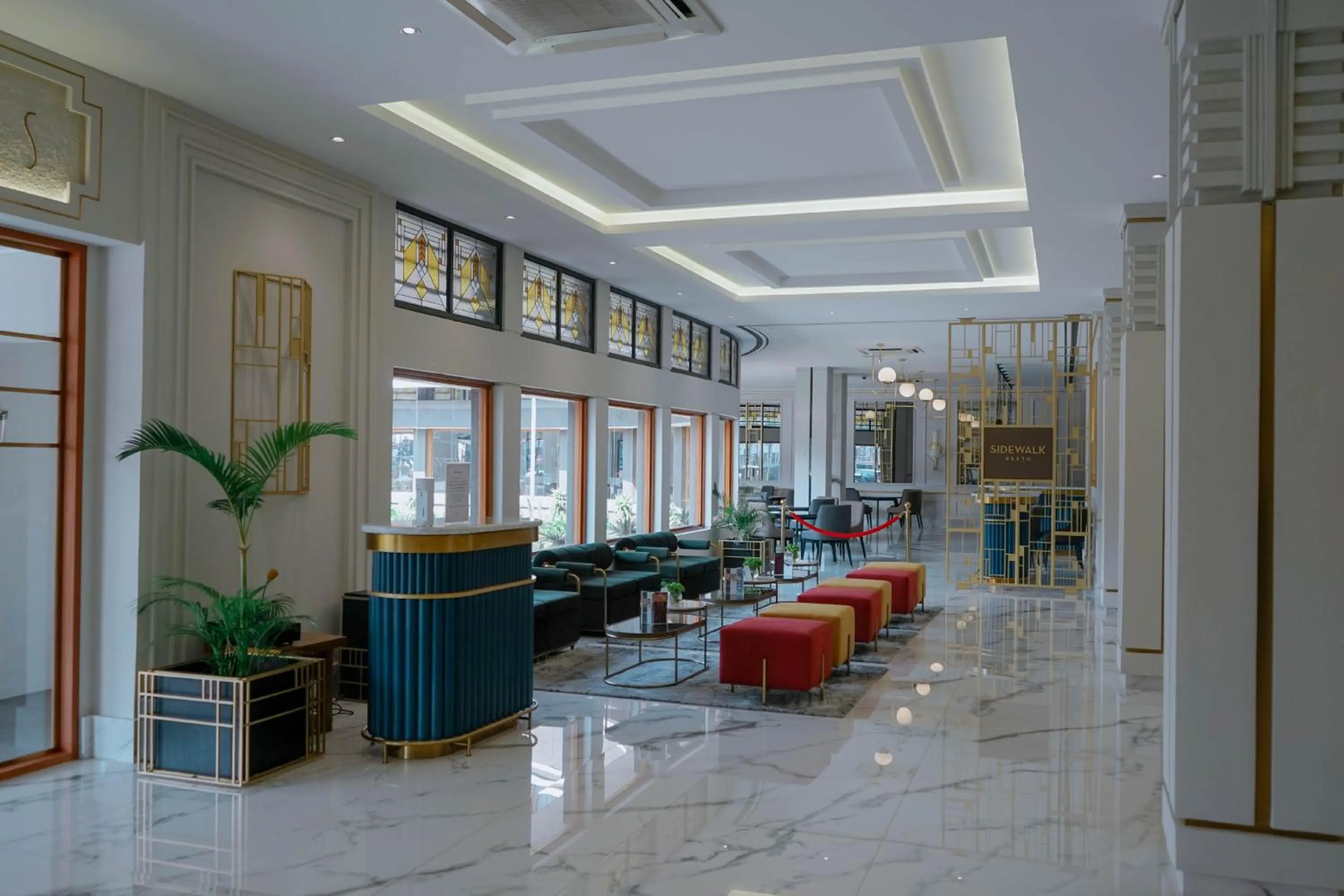 Lobby or reception in Hotel Savoy Homann