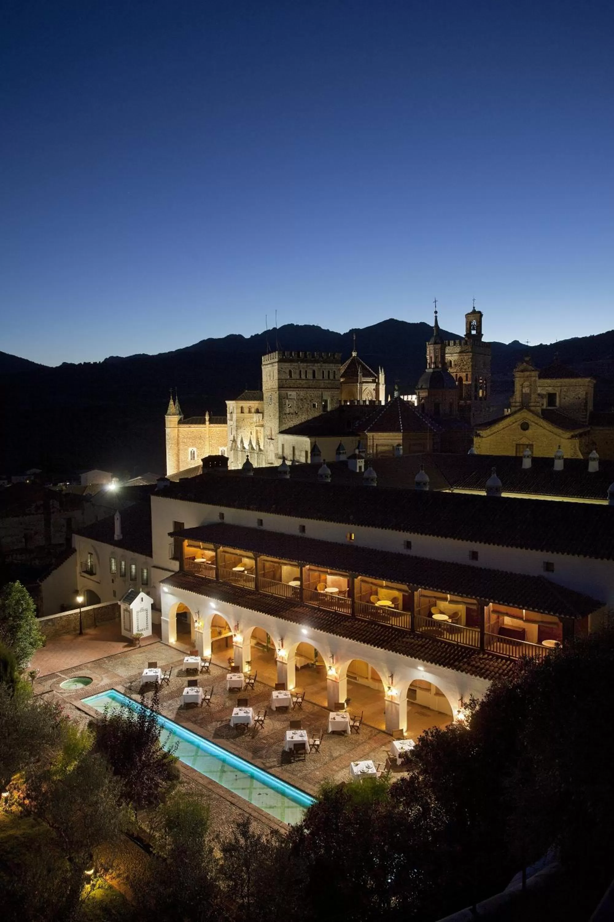 Night in Parador de Guadalupe