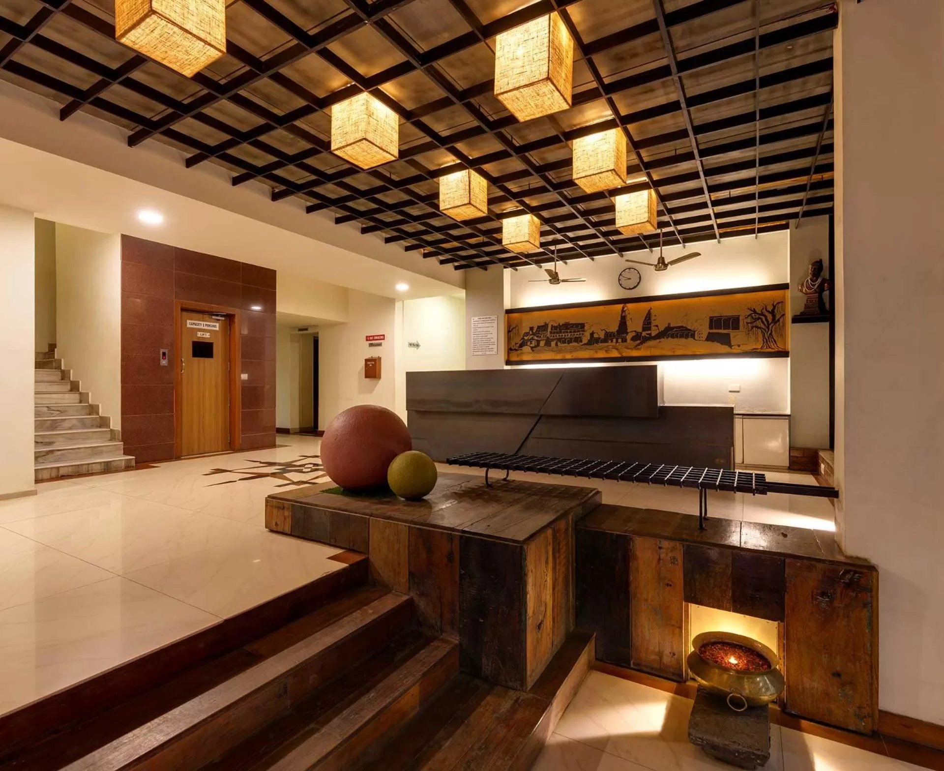 Lobby or reception in Hotel Maratha Regency