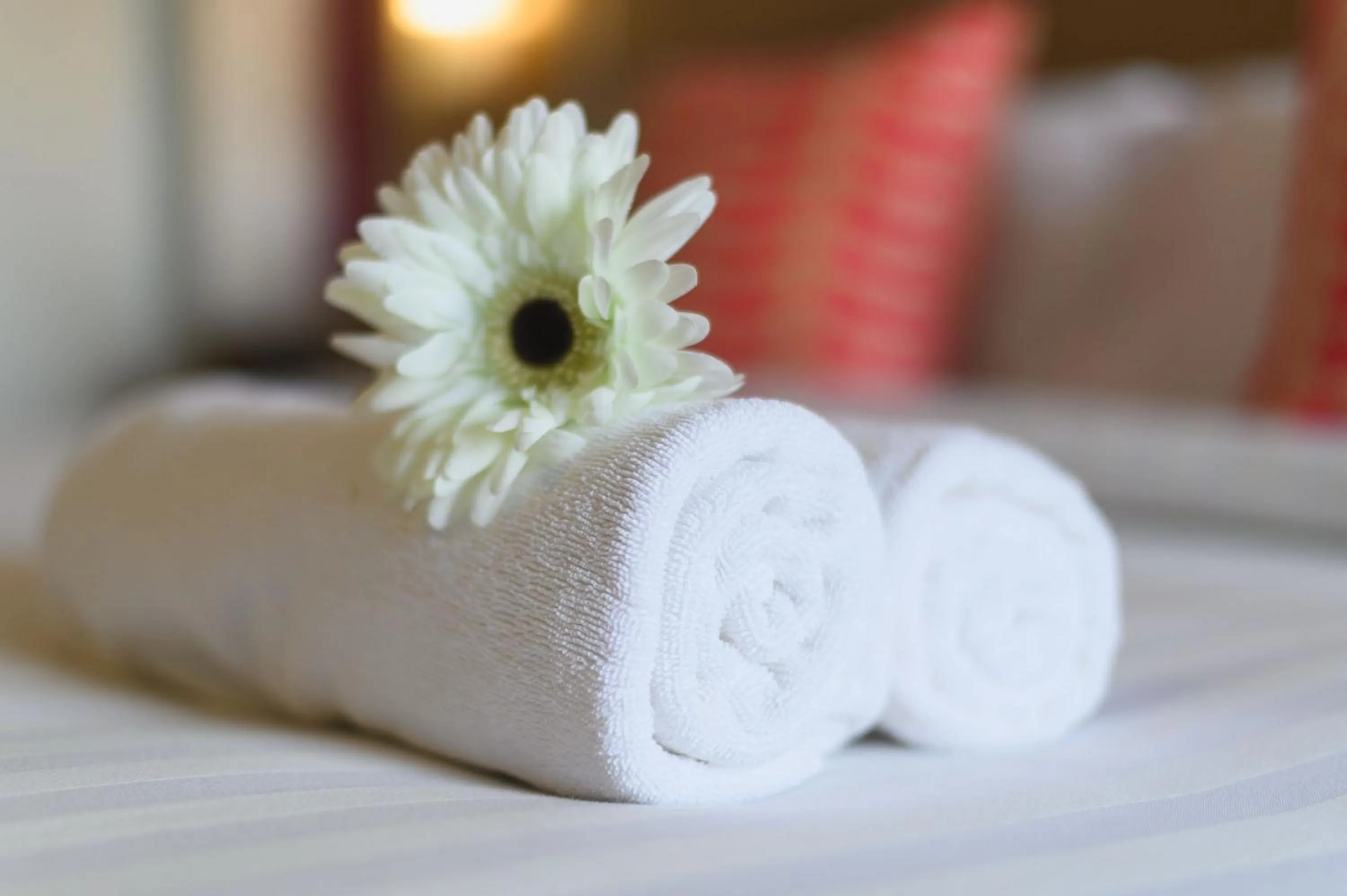 Bed in Eco Inn Prime Nakhon Si Thammarat