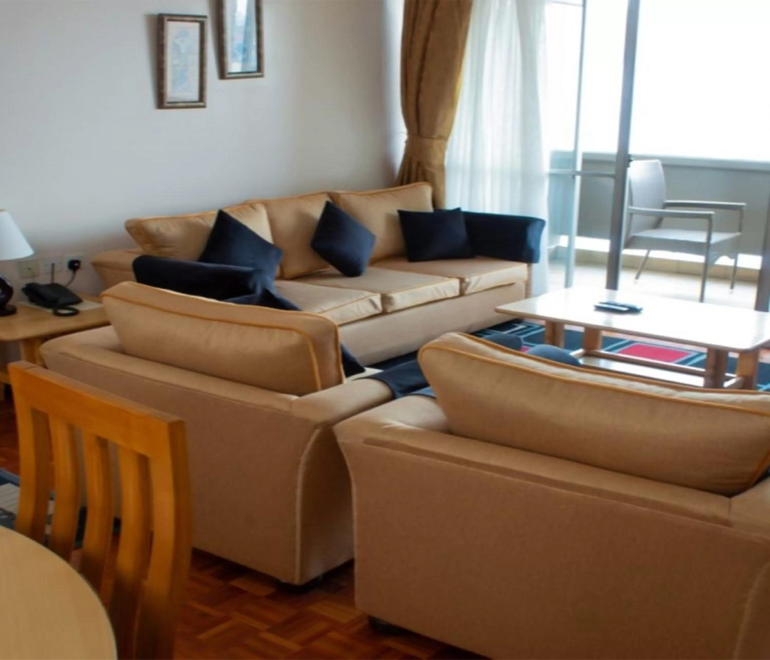 Living room in Chester Hotel and Suites Nairobi, City Centre CBD
