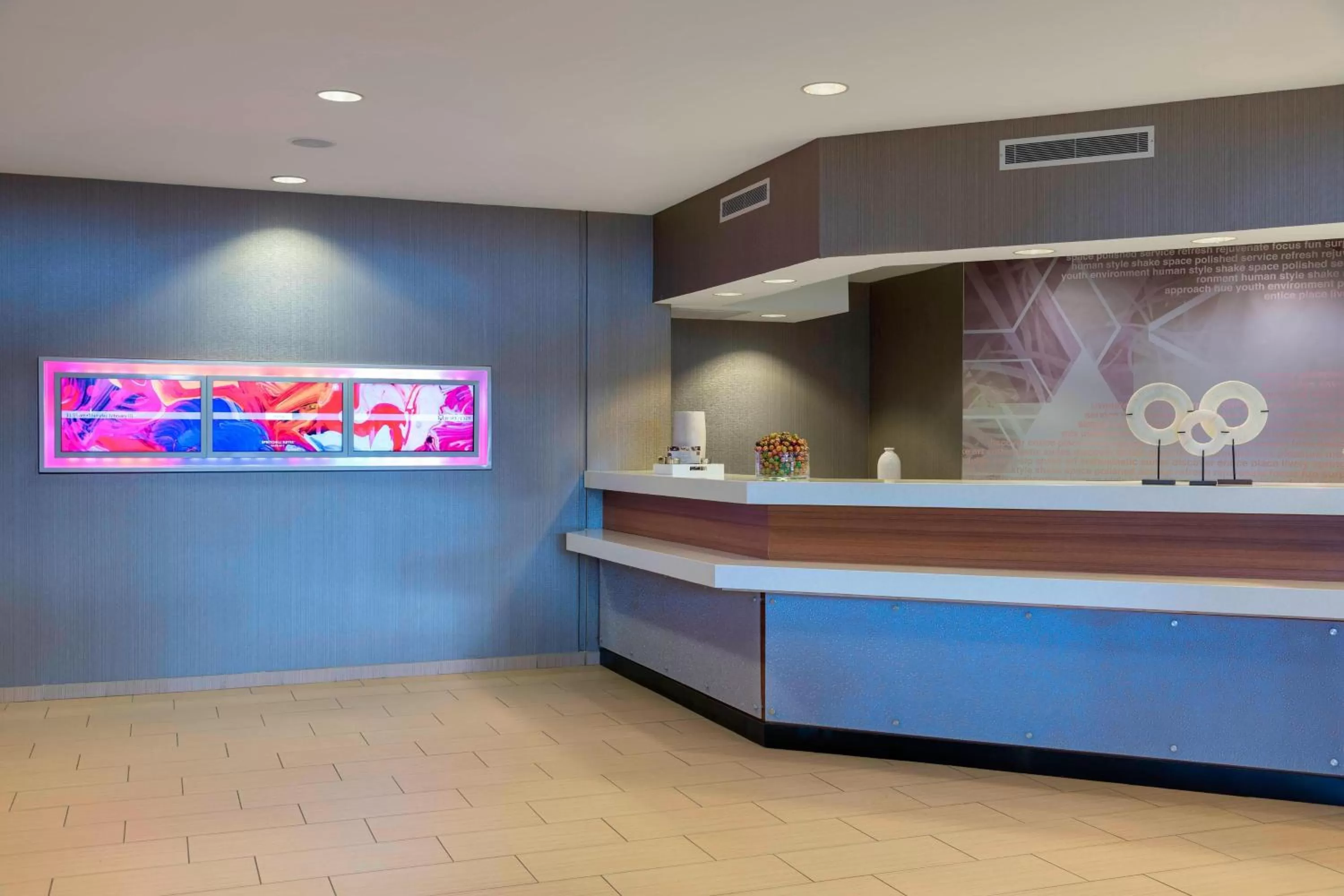 Lobby or reception in SpringHill Suites Grand Rapids North