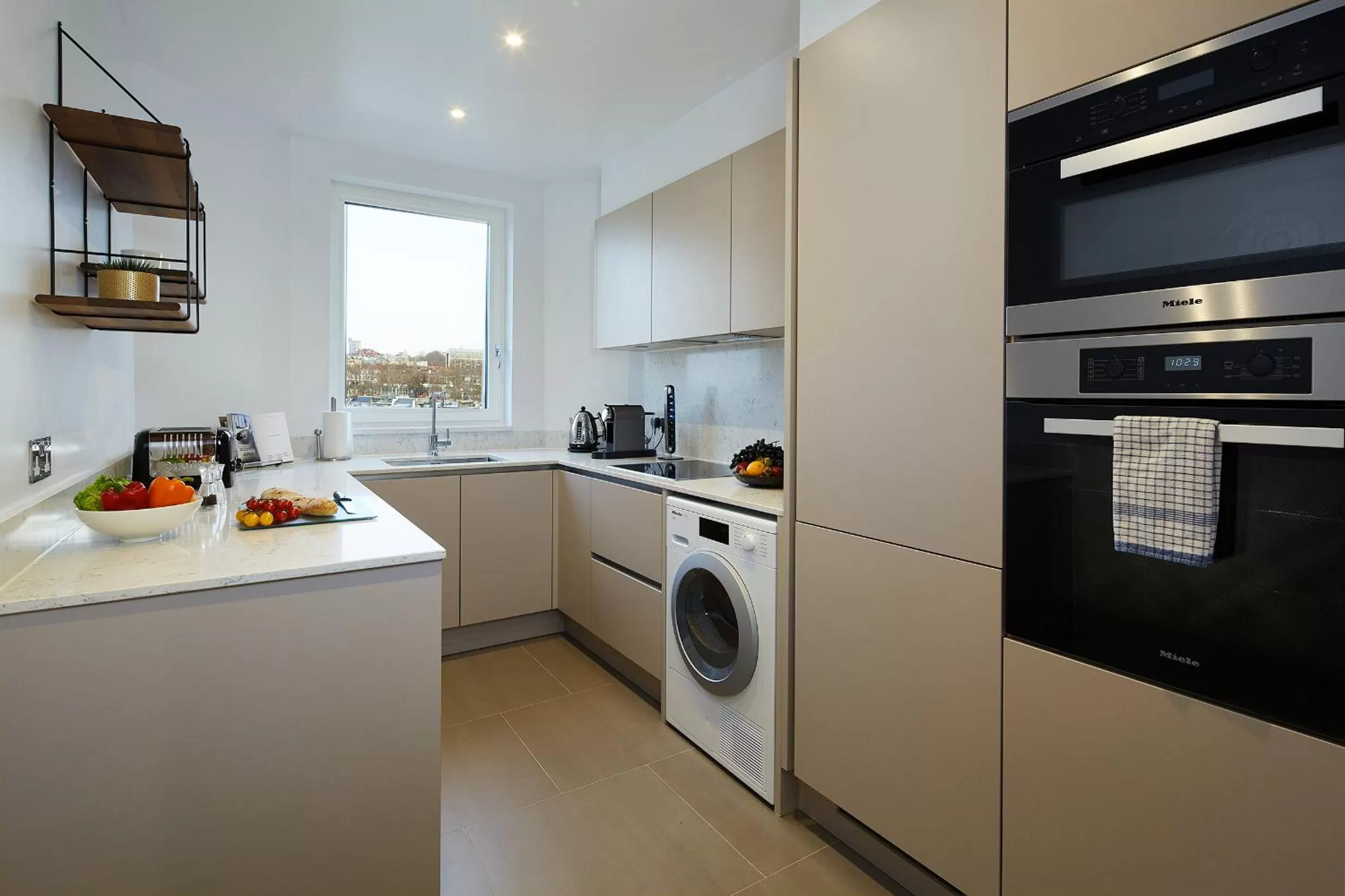 Kitchen or kitchenette in Cheval Gloucester Park at Kensington