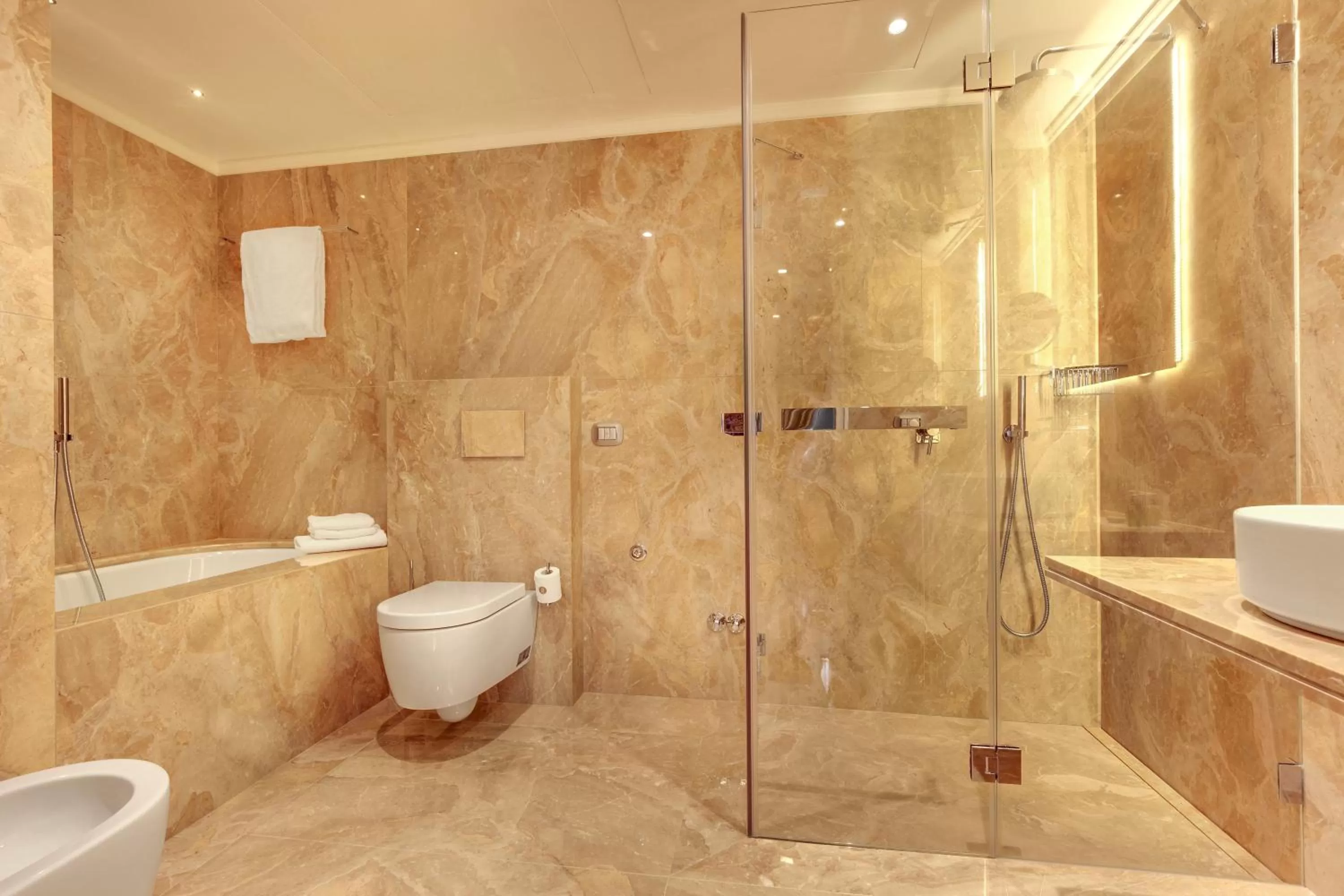 Shower in Hotel Donà Palace