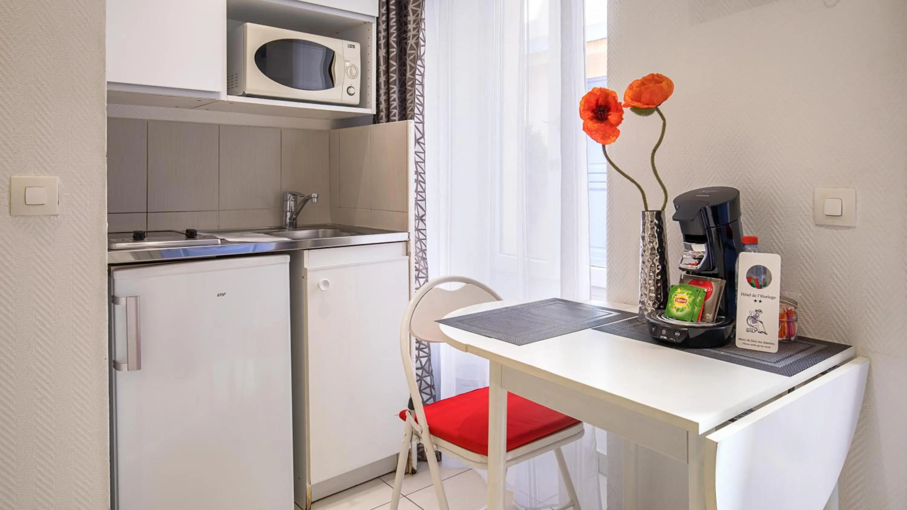 Dining area in Hotel De L'Horloge