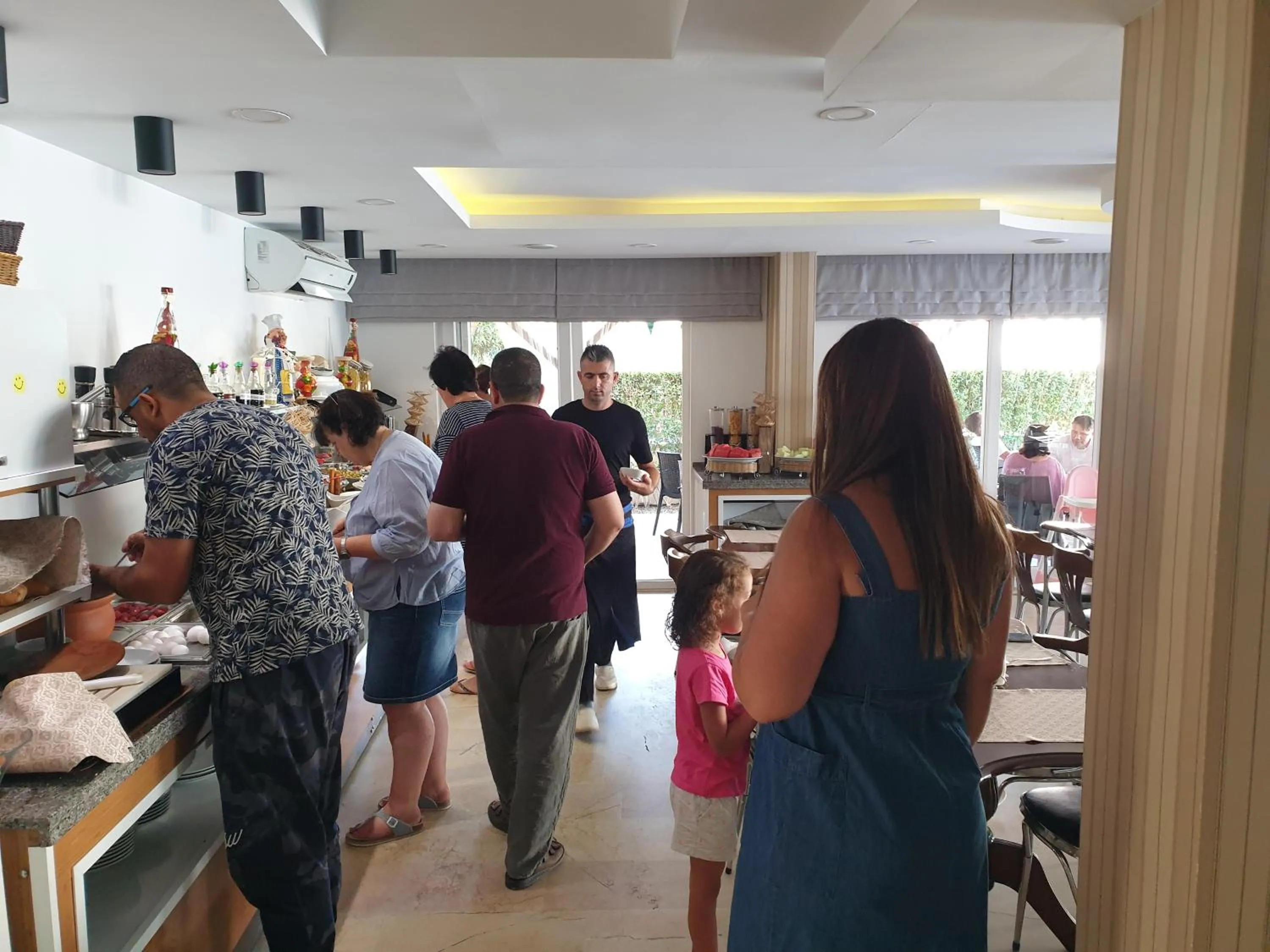 People in Esperanza Hotel