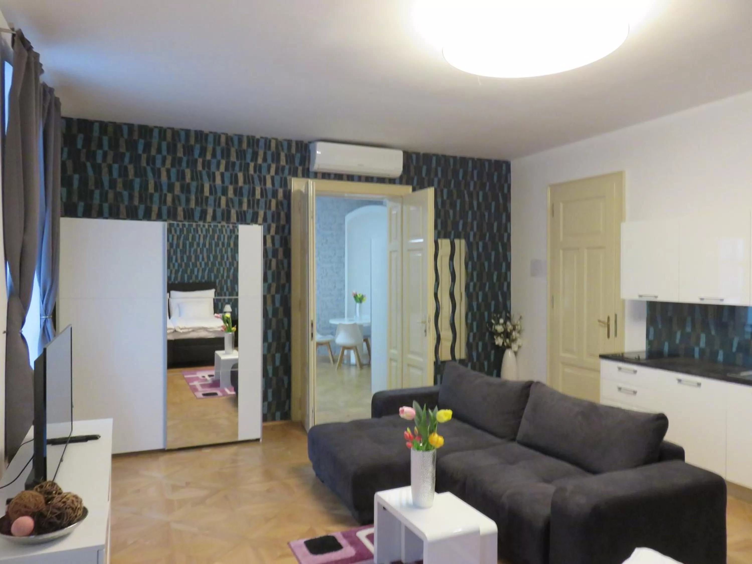 Living room in Aapartamentoos