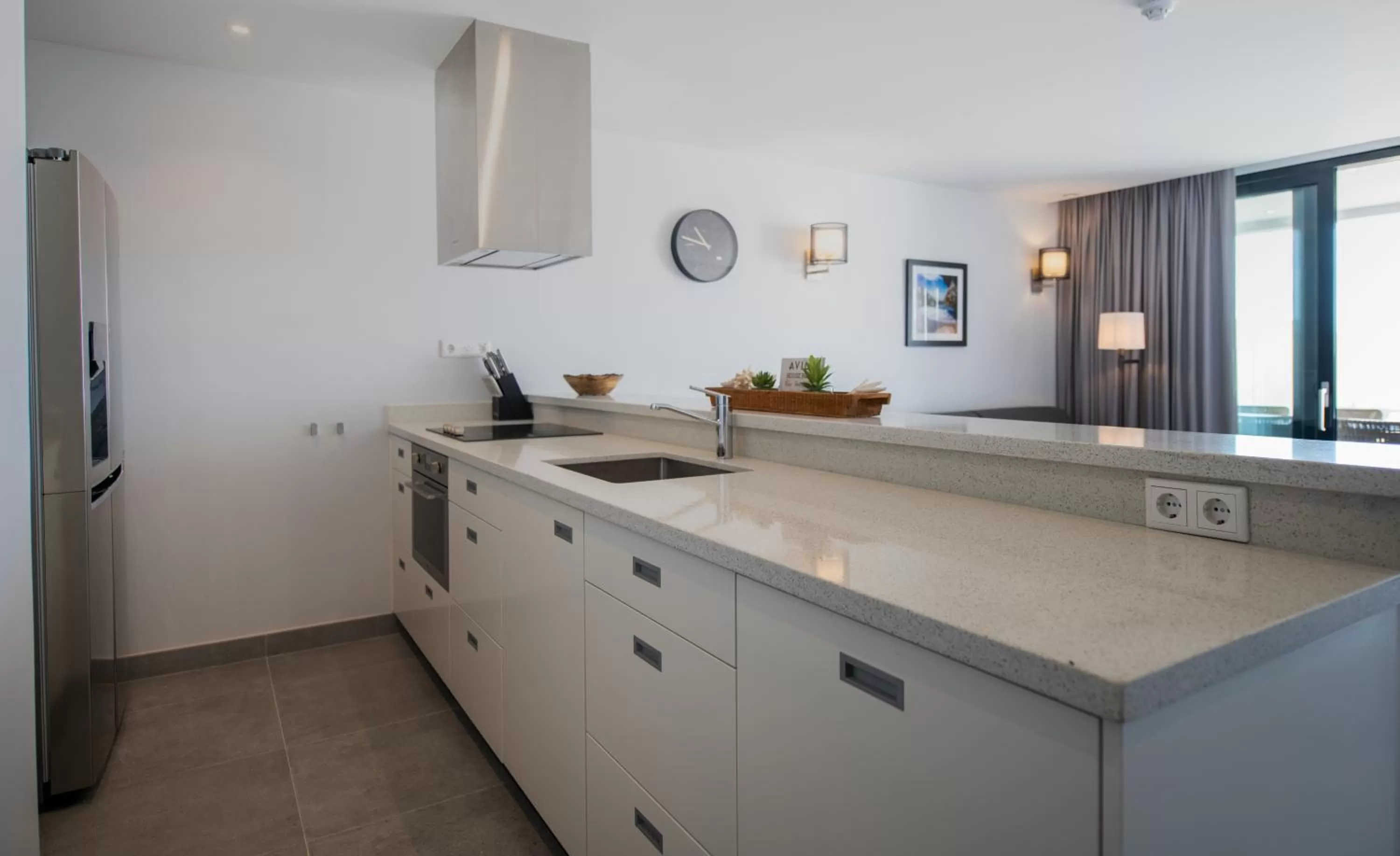 Kitchen or kitchenette in Curacao Avila Beach Hotel