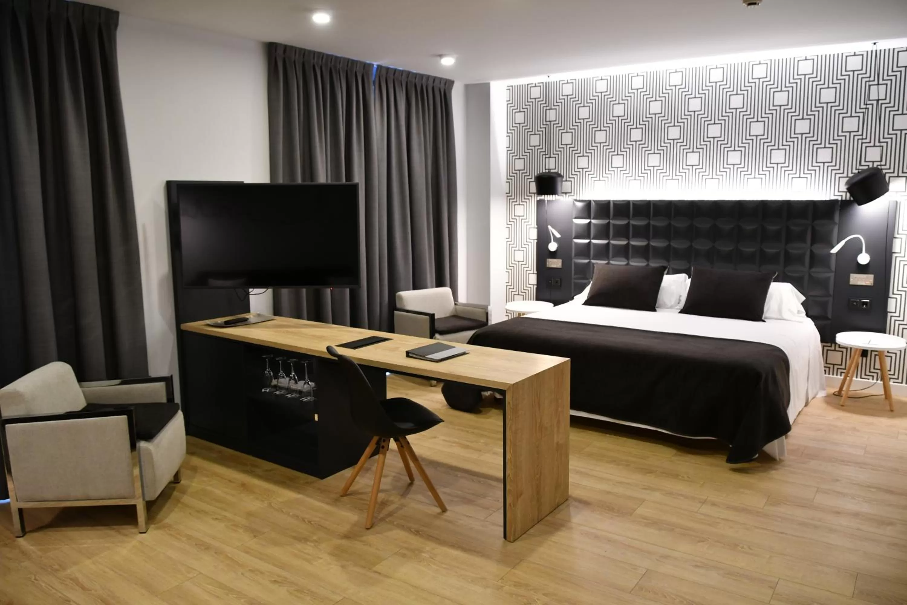 Living room, TV/Entertainment Center in Hotel Class Valls