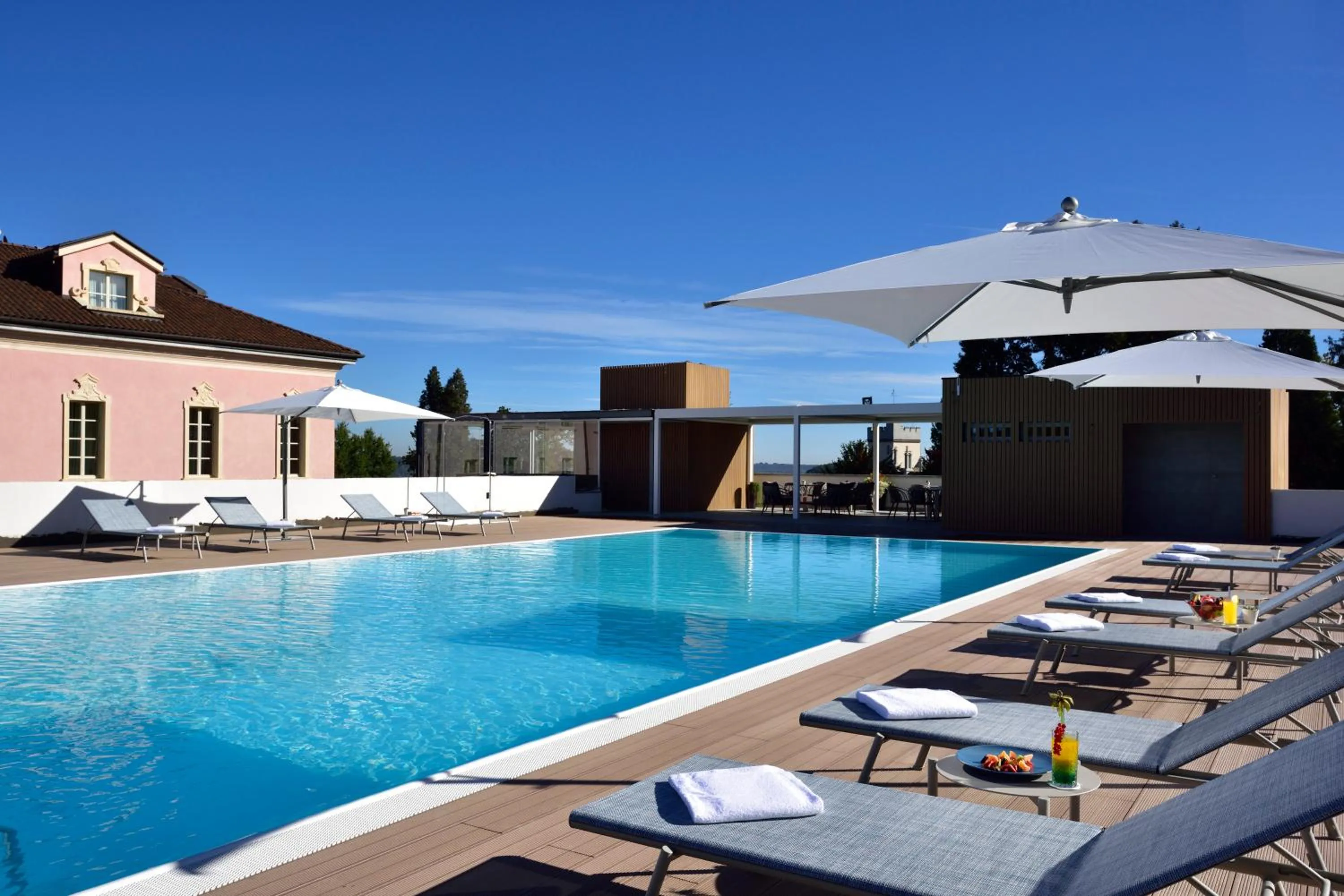 Pool view in Castello Dal Pozzo Resort Lago Maggiore - Preferred Hotels & Resorts